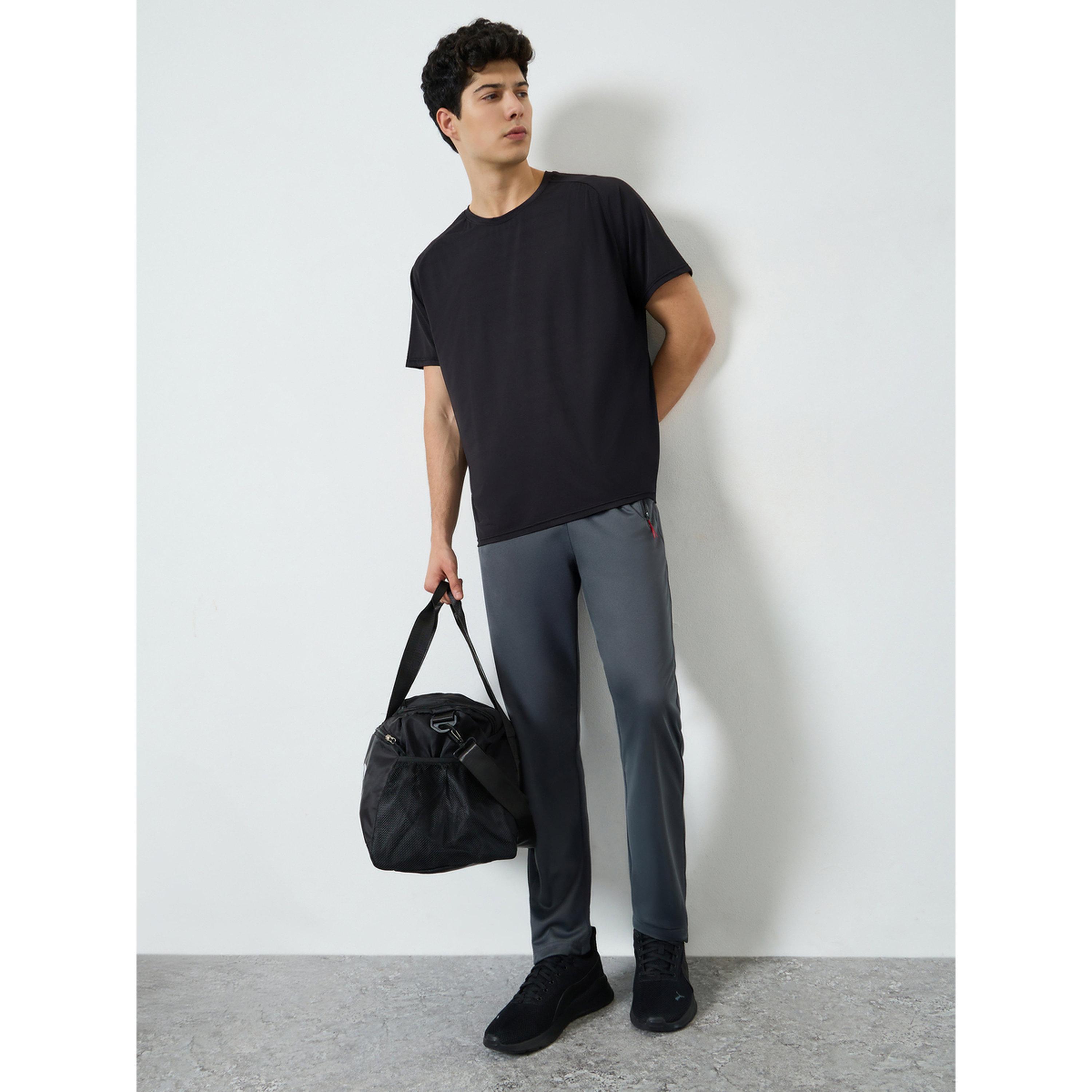 Styli Men Active Track Pants with Zipper Pockets-men-clothing-sportswearandactivewear-bottoms-joggers-image-2