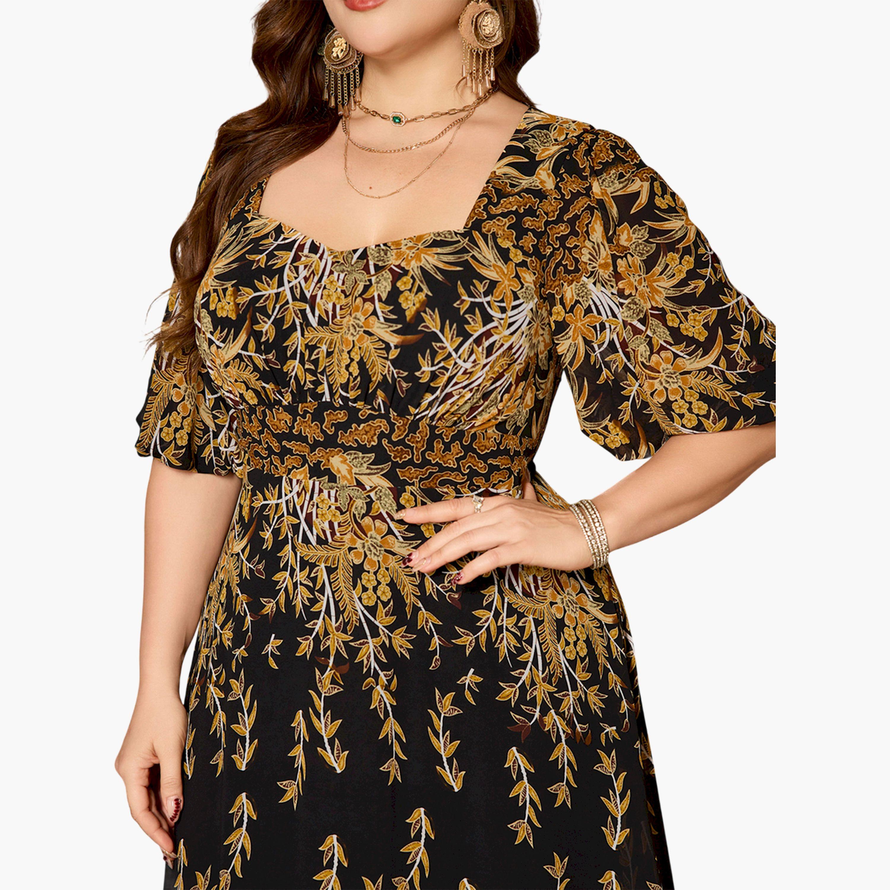 SUPGIR X Styli Plus Size Black Embellished Maxi Dress-women-clothing-dresses-image-6