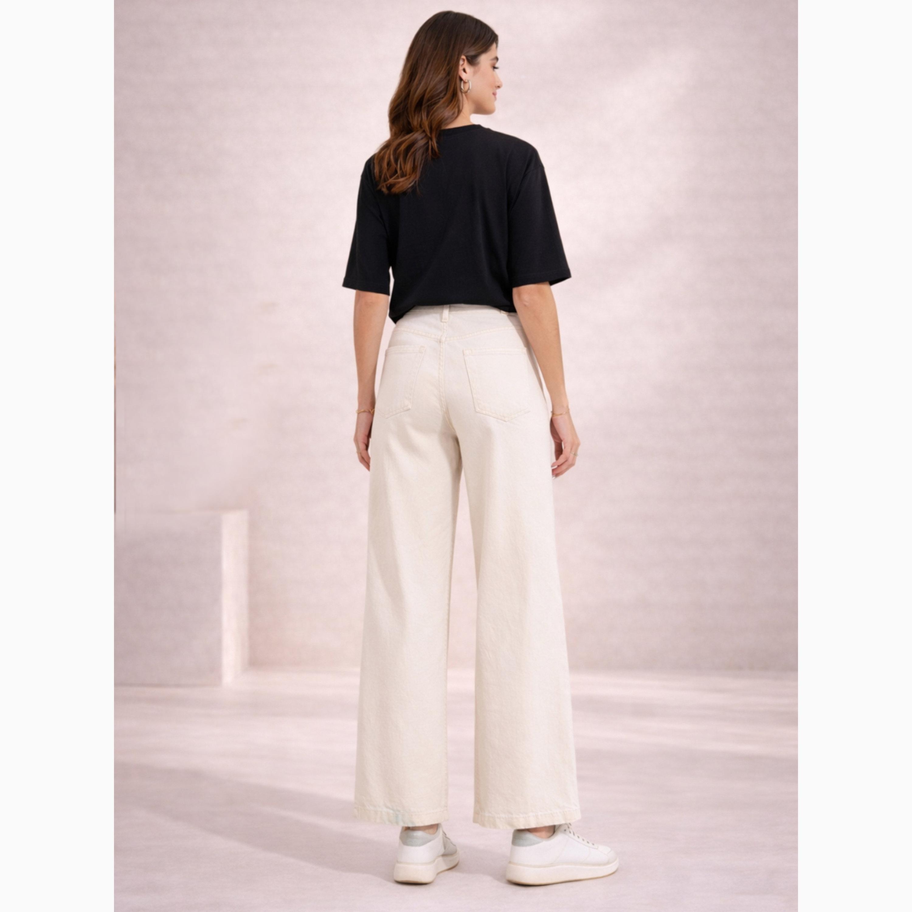 Take Two White Basic High Rise Wide Leg Jeans-women-clothing-bottoms-jeans-image-2