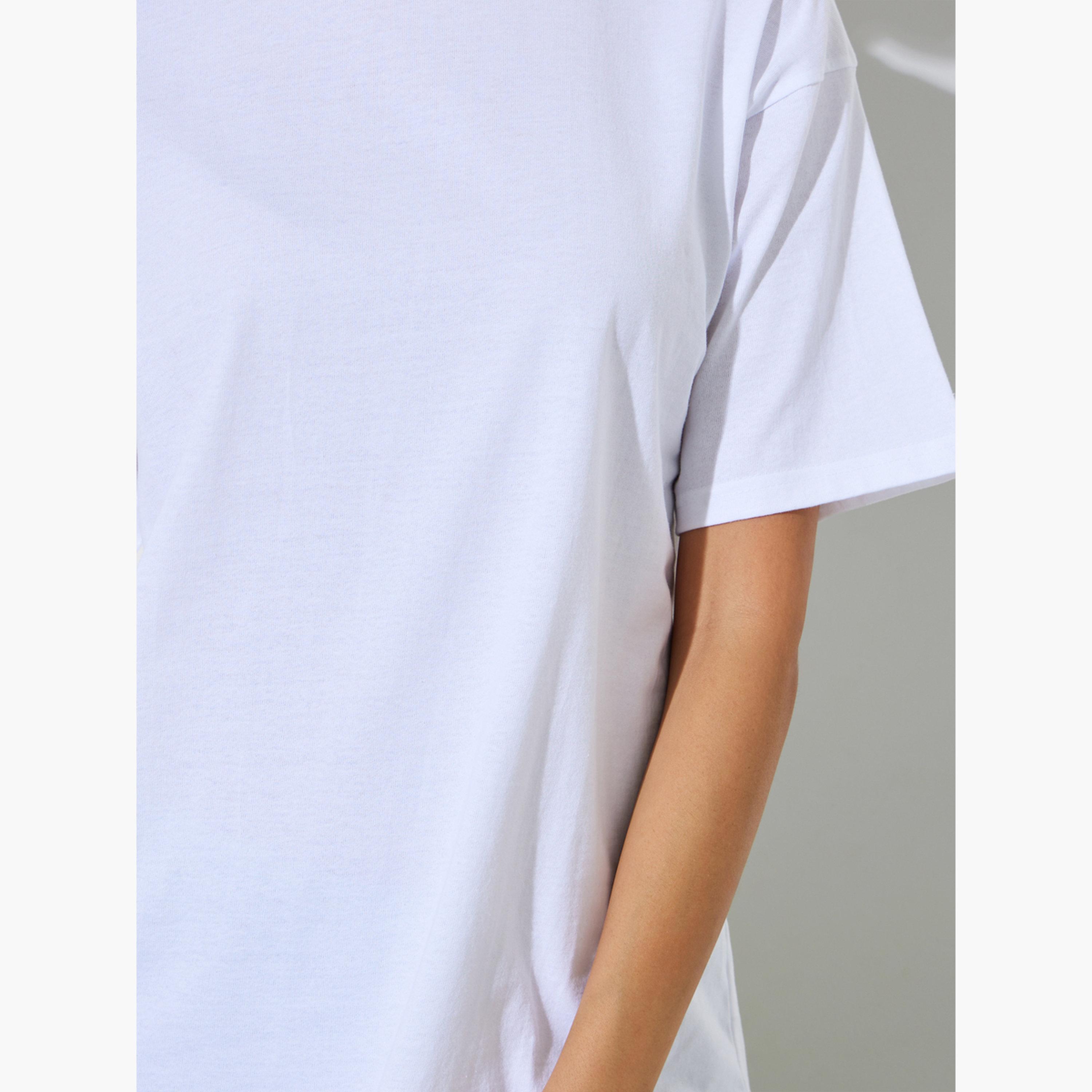 طقم من 2 تيشيرت أساسي بياقة دائرية-women-clothing-tshirts-image-8