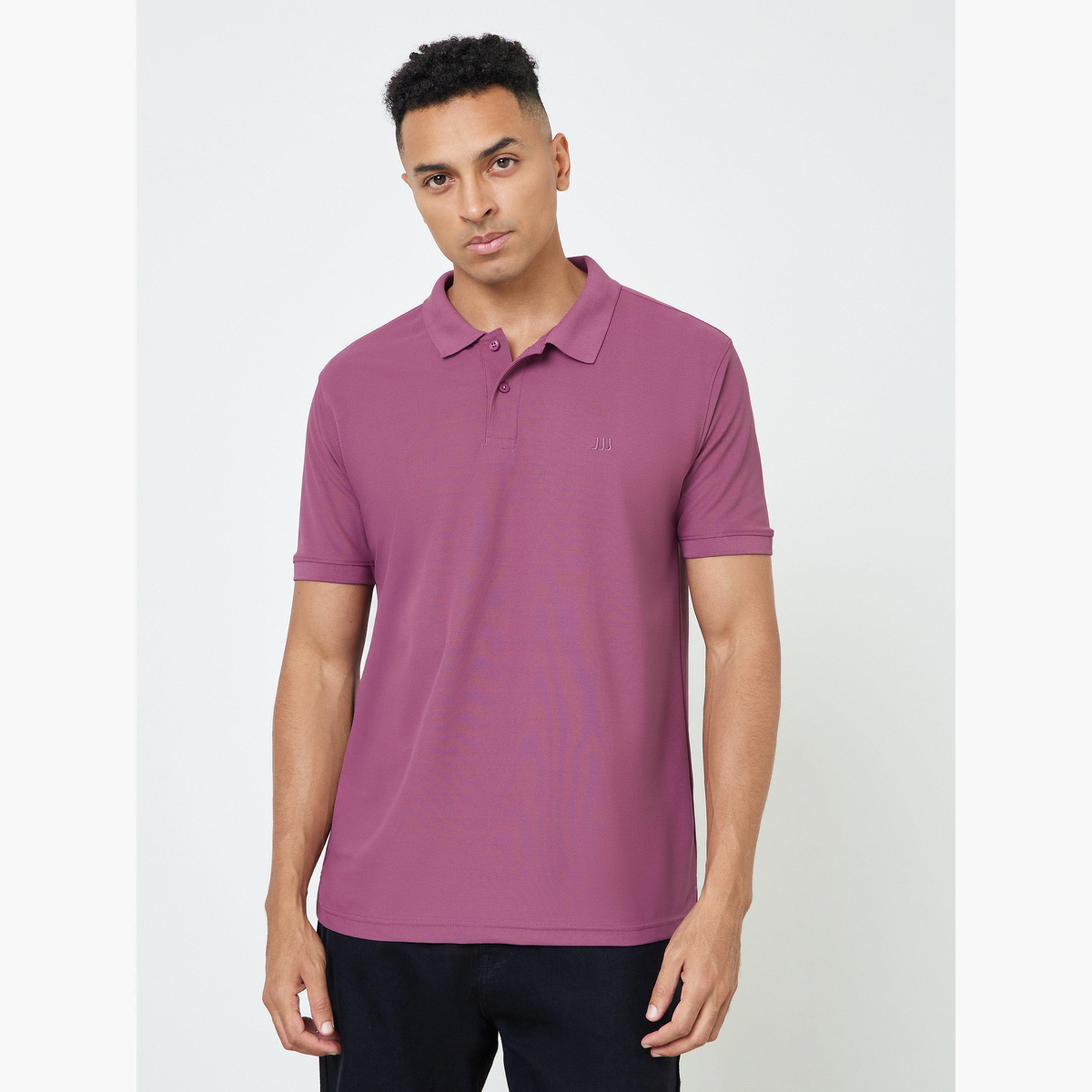 Styli Men Regular Fit Polo with Rib Collar-men-clothing-tshirtsandpolos-polos-image-1