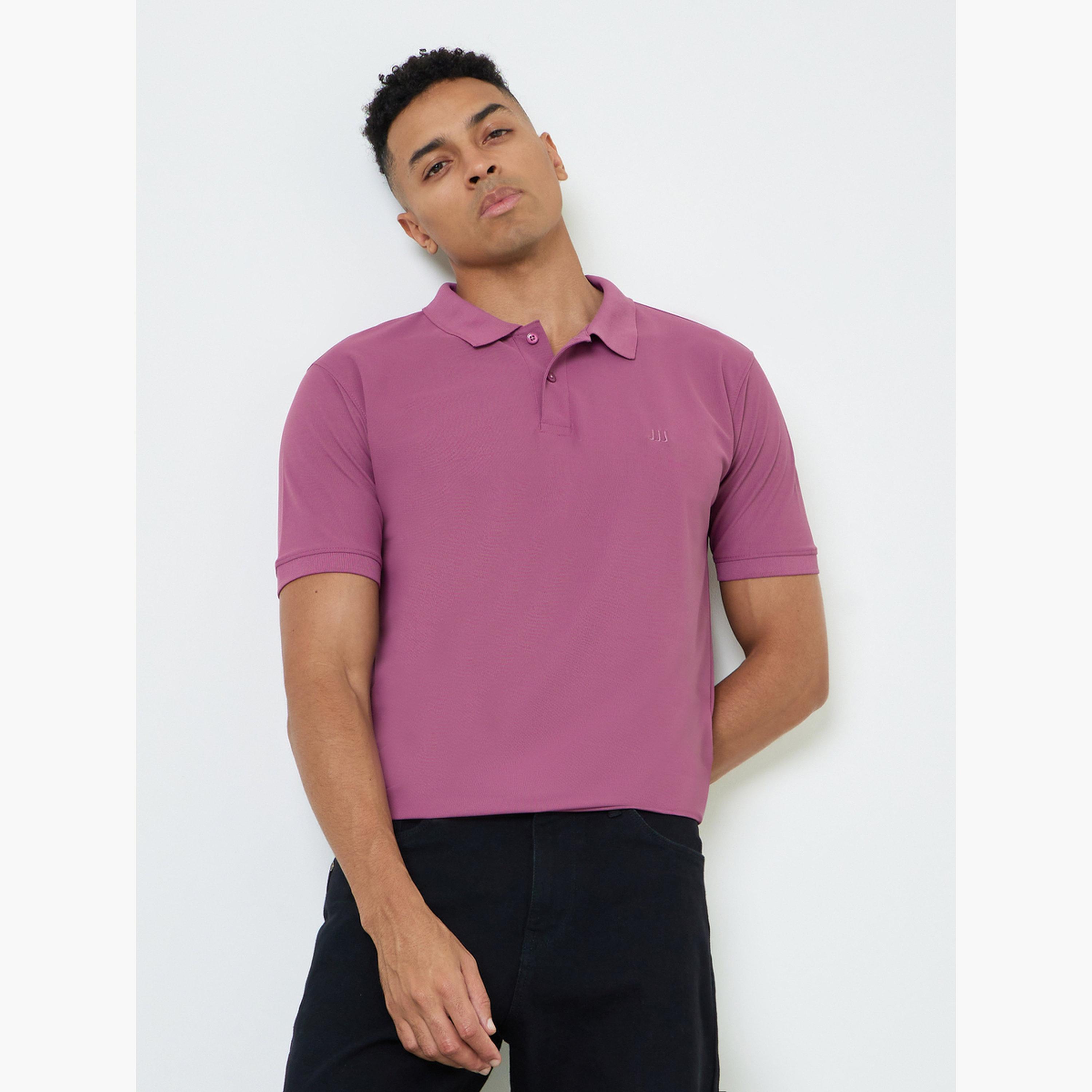 Styli Men Regular Fit Polo with Rib Collar-men-clothing-tshirtsandpolos-polos-image-3