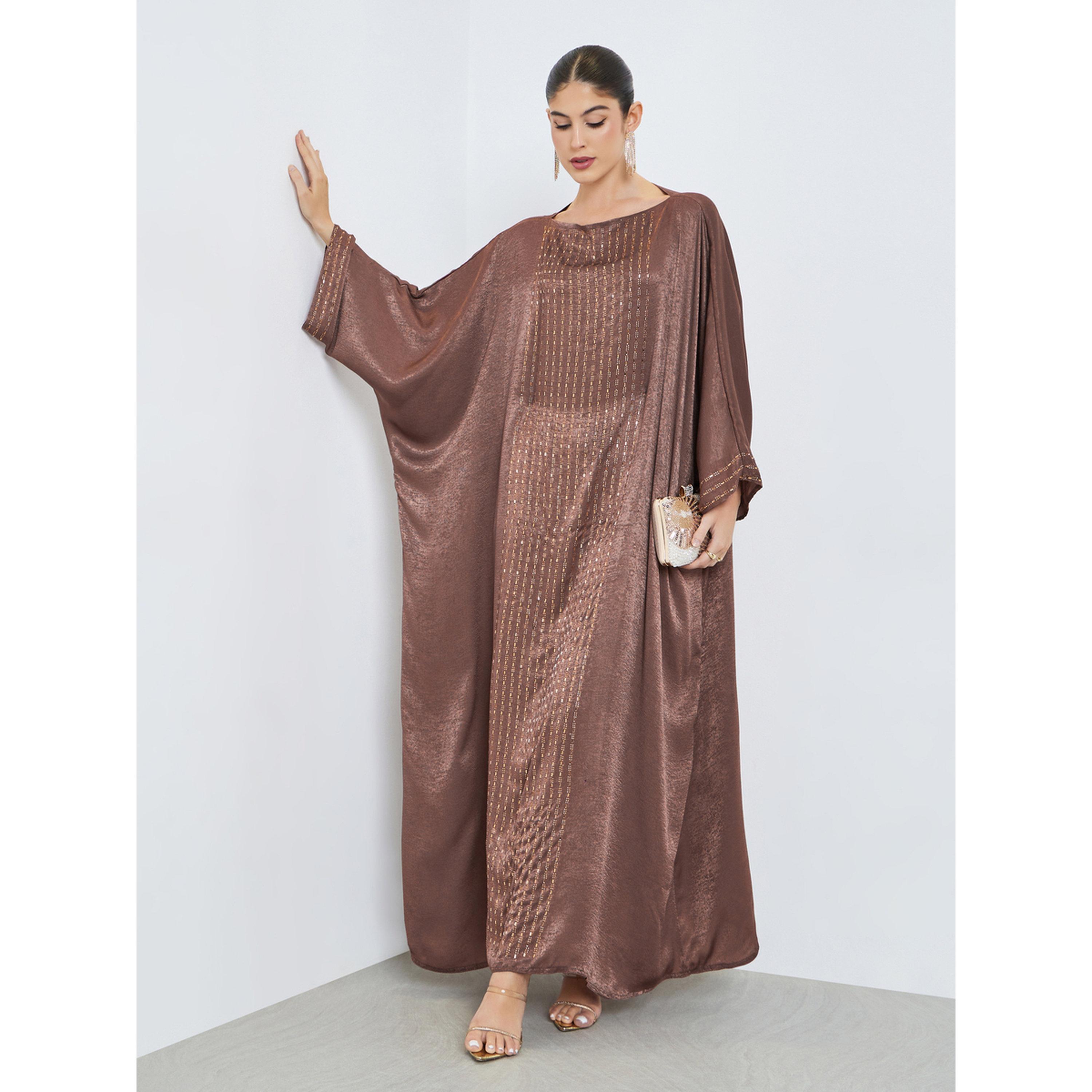 قفطان منمق بحجر الراين-women-arabicclothing-kaftan-image-3