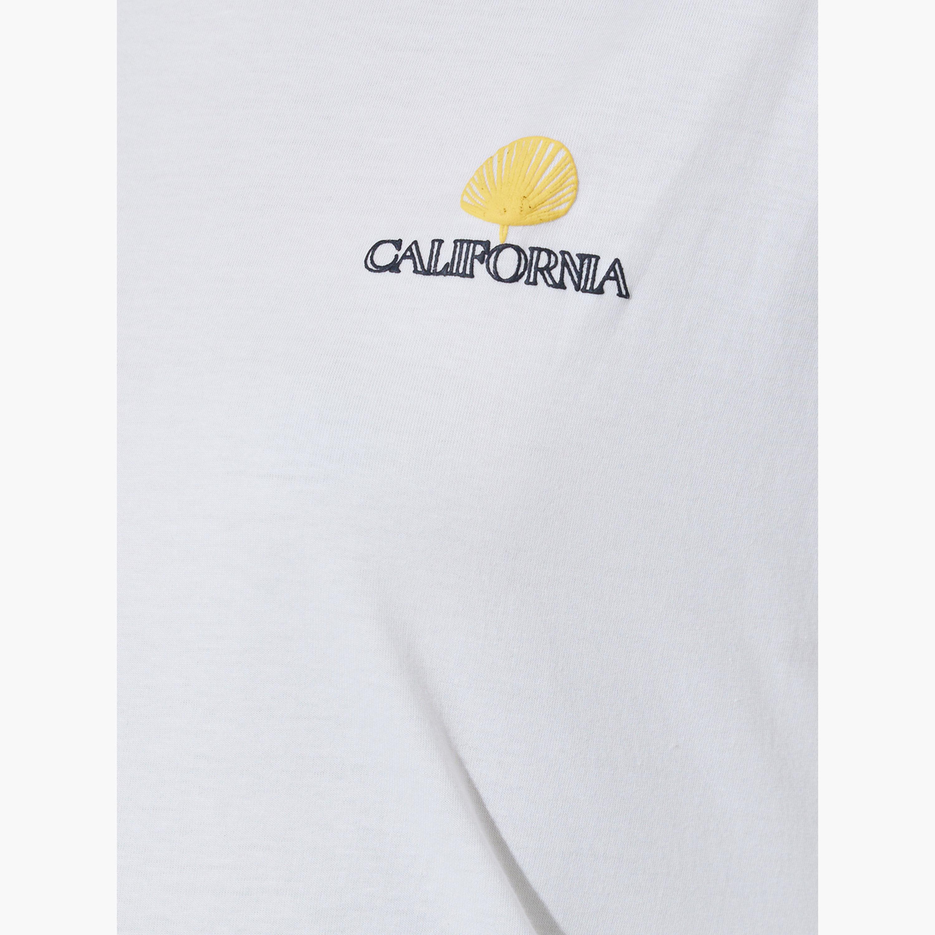 Styli White Graphic Front and Back Print 100% Cotton Oversized T-Shirt-women-clothing-tshirts-image-4