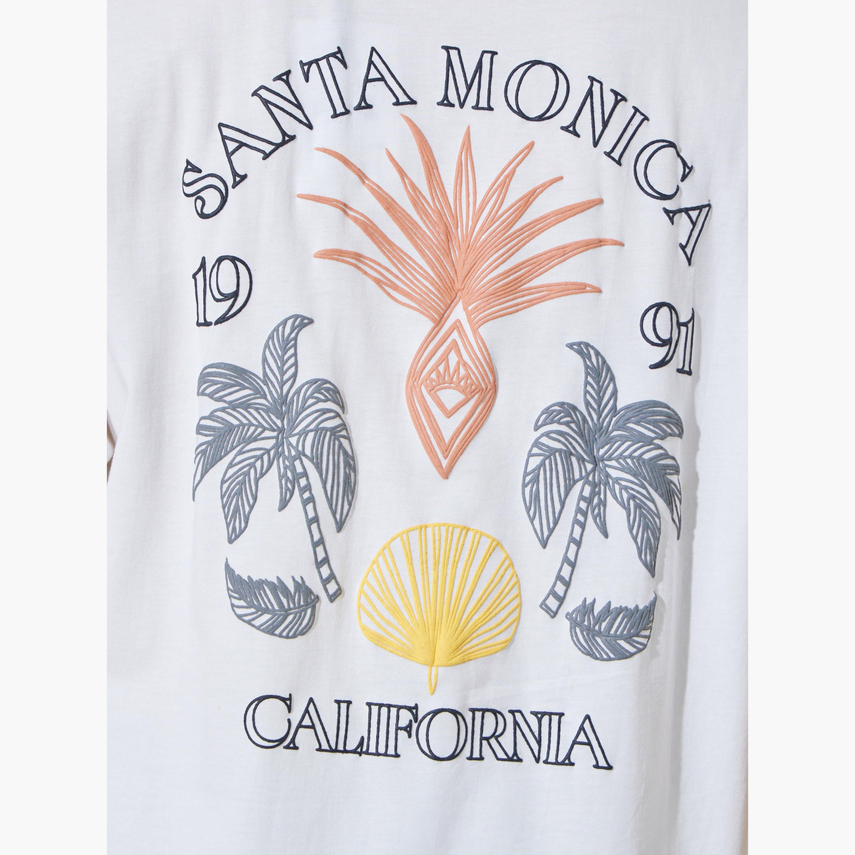 Styli White Graphic Front and Back Print 100% Cotton Oversized T-Shirt-women-clothing-tshirts-image-5