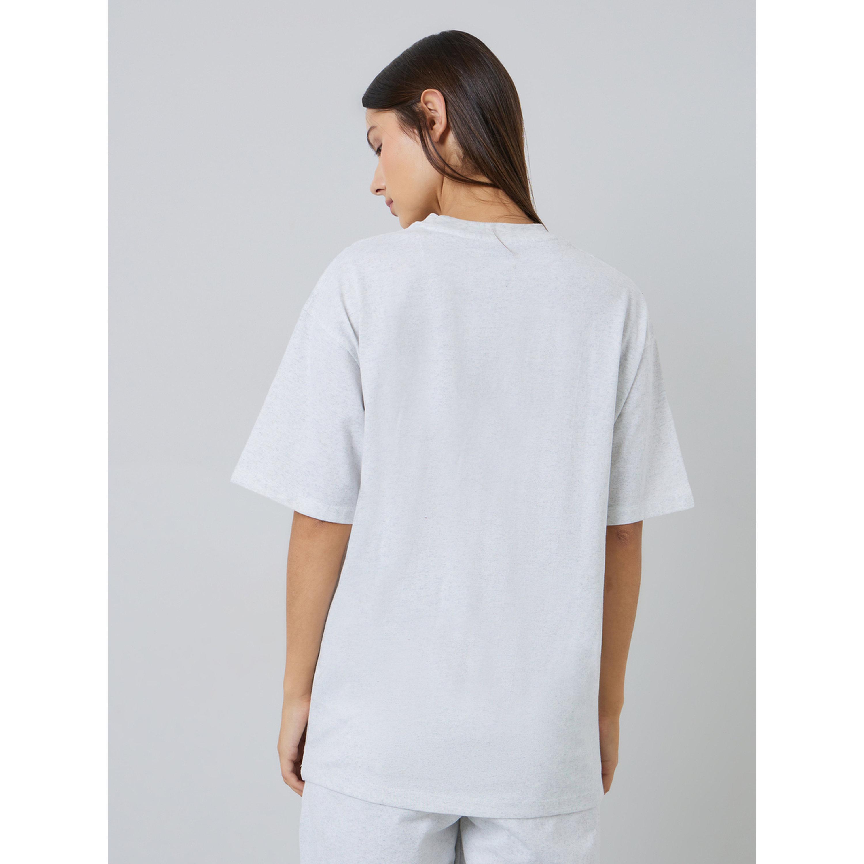 Styli Grey Printed Oversized T-Shirt-women-clothing-tshirts-image-3