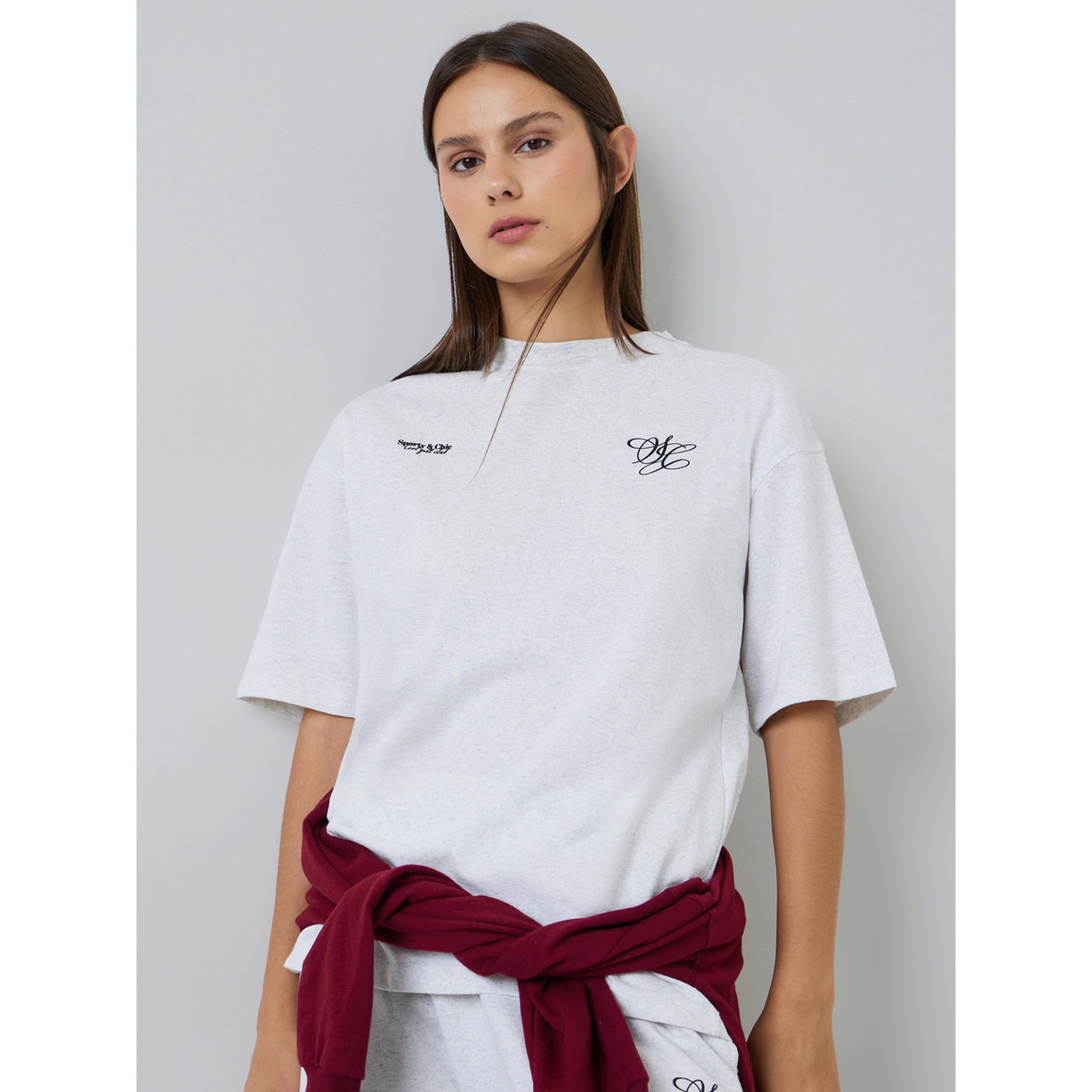 Styli Grey Printed Oversized T-Shirt-women-clothing-tshirts-image-4