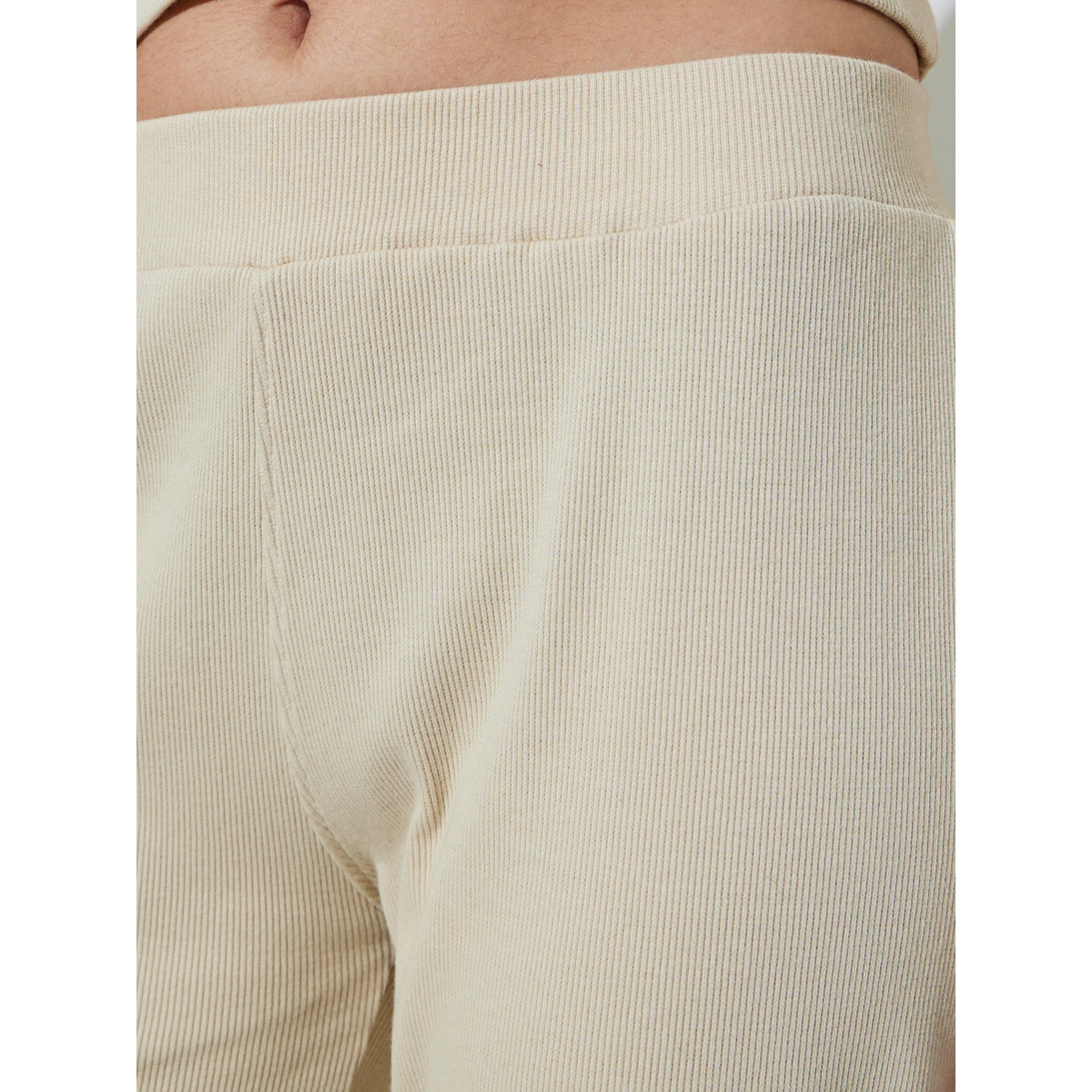 ليقنز بحافة واسعة بلون سادة-women-clothing-leggings-image-3