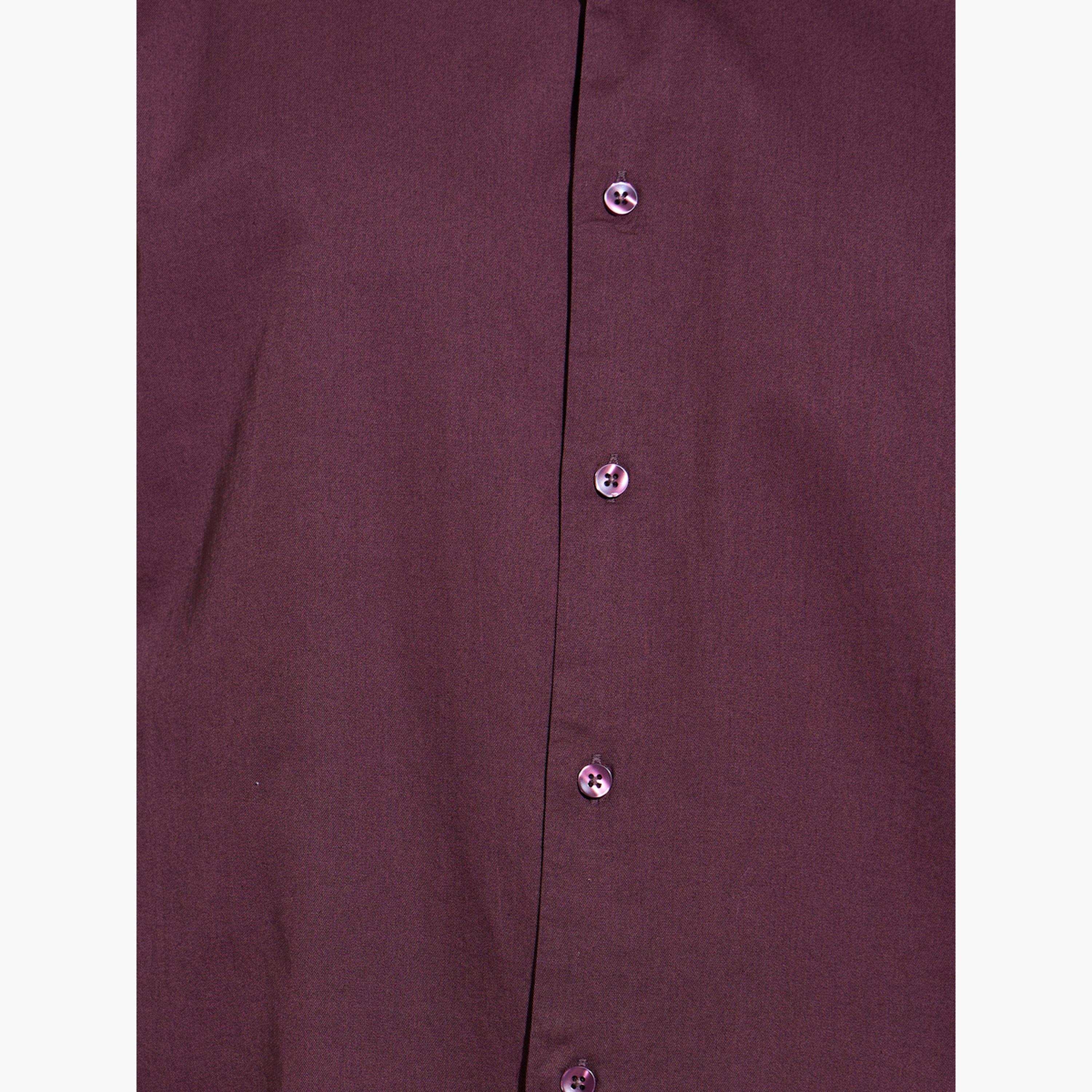 قميص سادة بقصة عادية للرجال-men-clothing-shirts-image-5