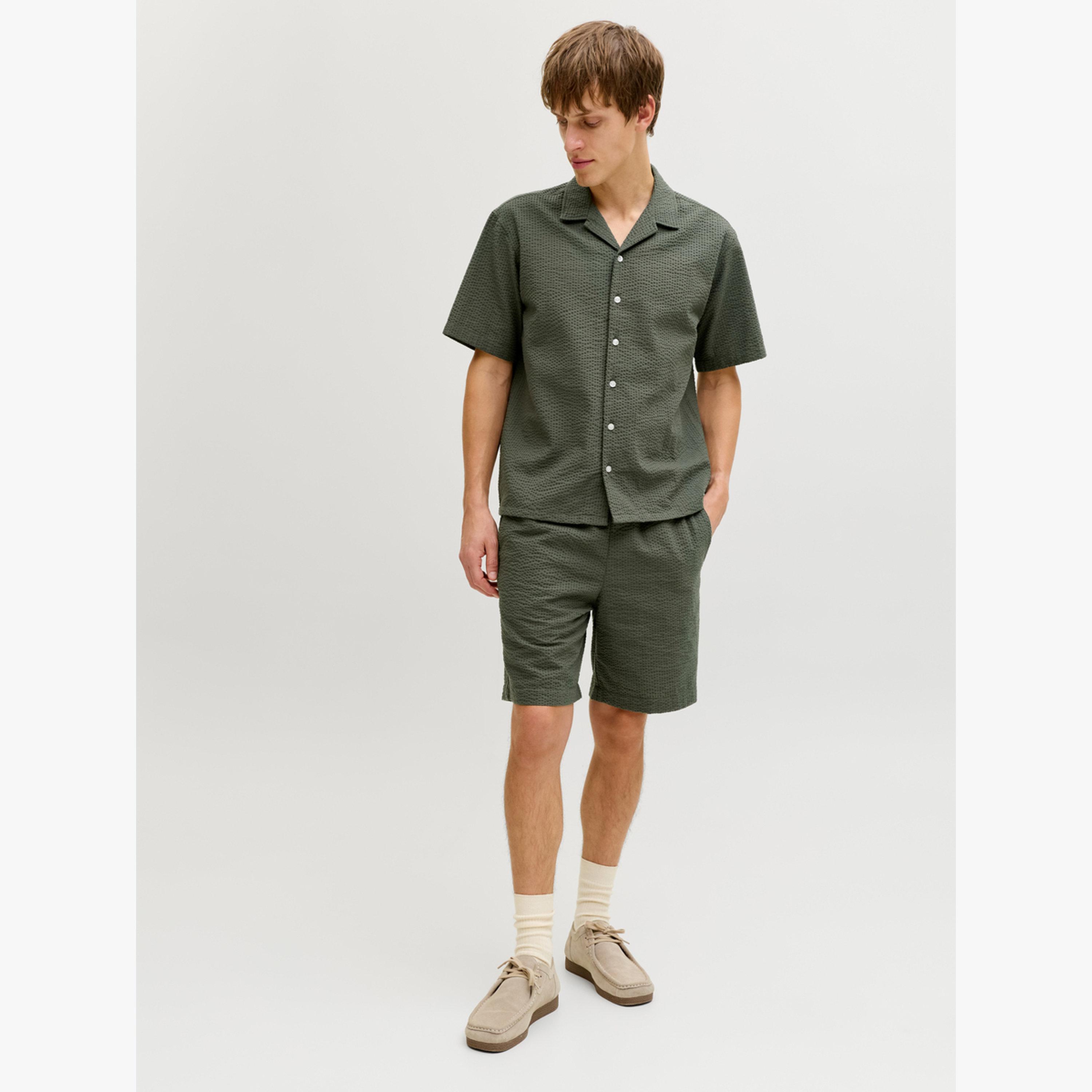 REBEL Green Seersucker Shorts-men-clothing-swimandbeach-shorts-image-2