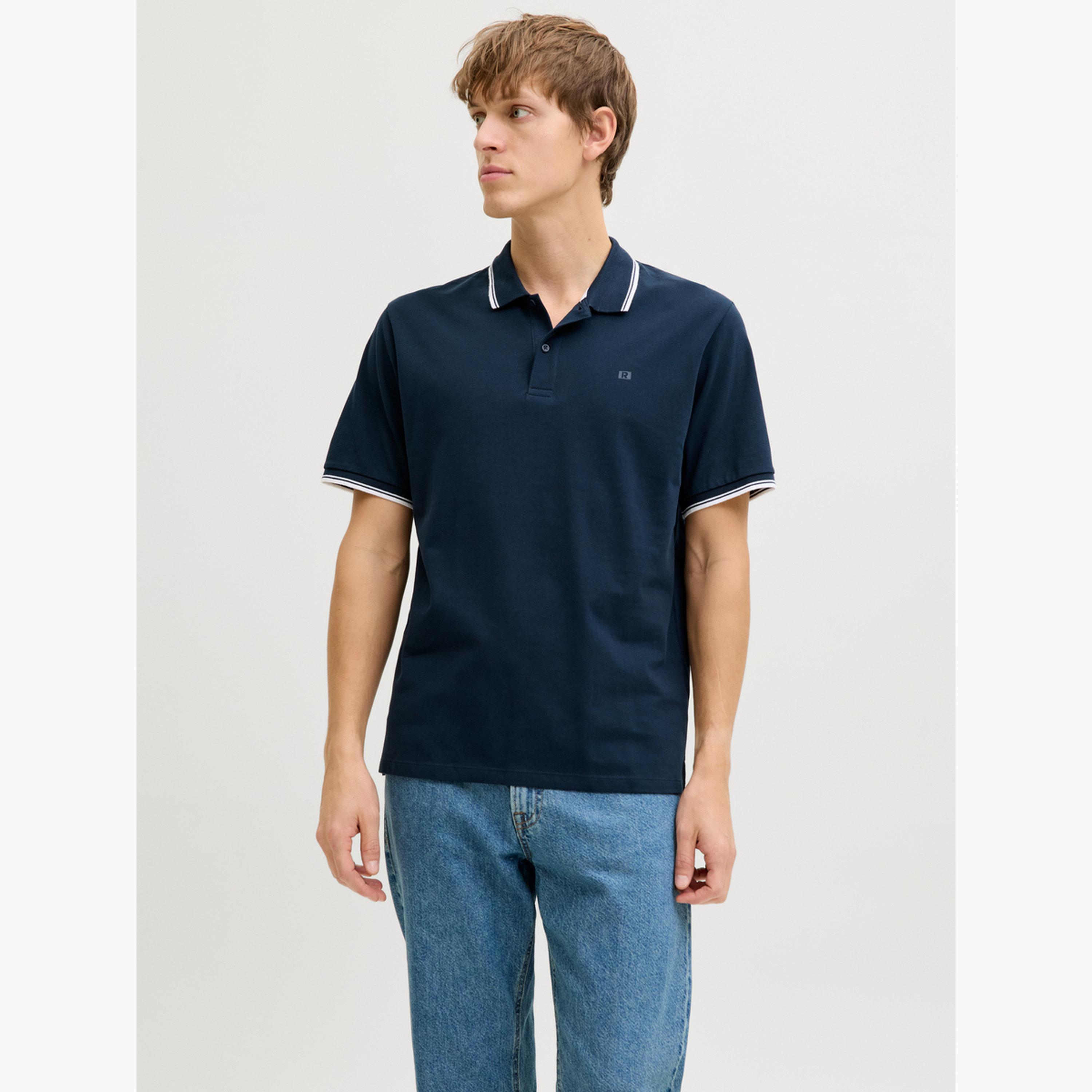 بولو كاجوال بتفاصيل محزوزة-men-clothing-tshirtsandpolos-polos-image-1