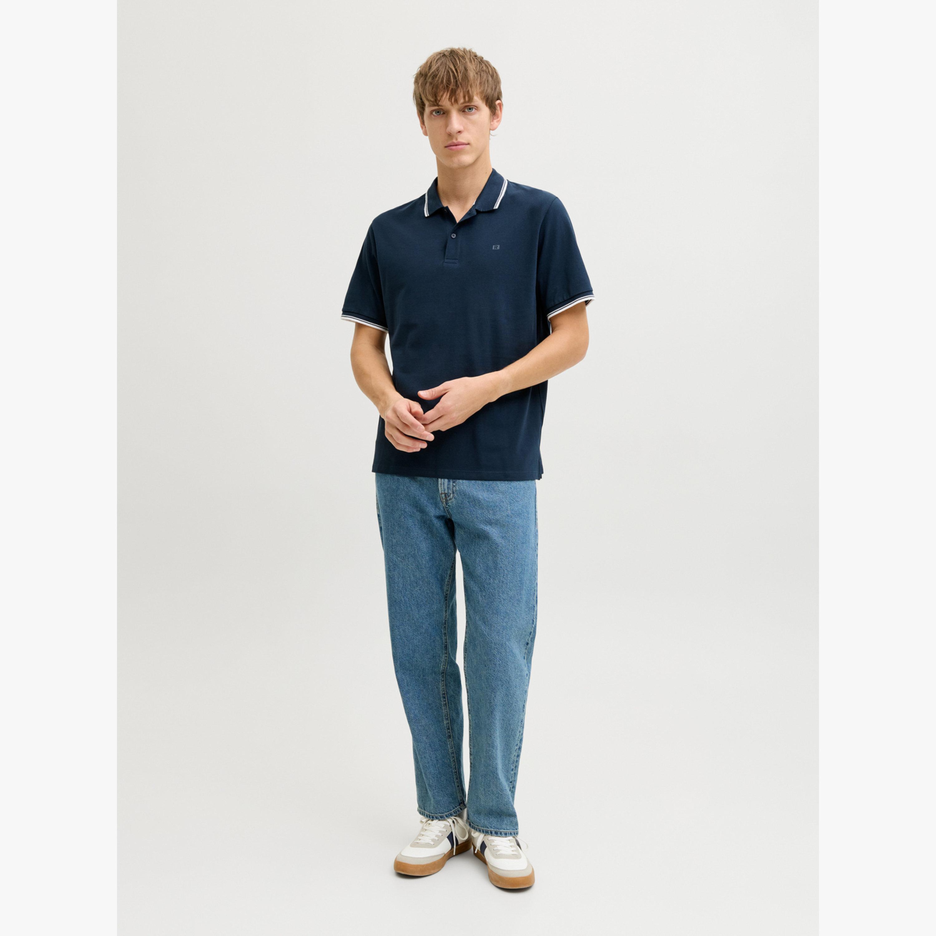 بولو كاجوال بتفاصيل محزوزة-men-clothing-tshirtsandpolos-polos-image-2