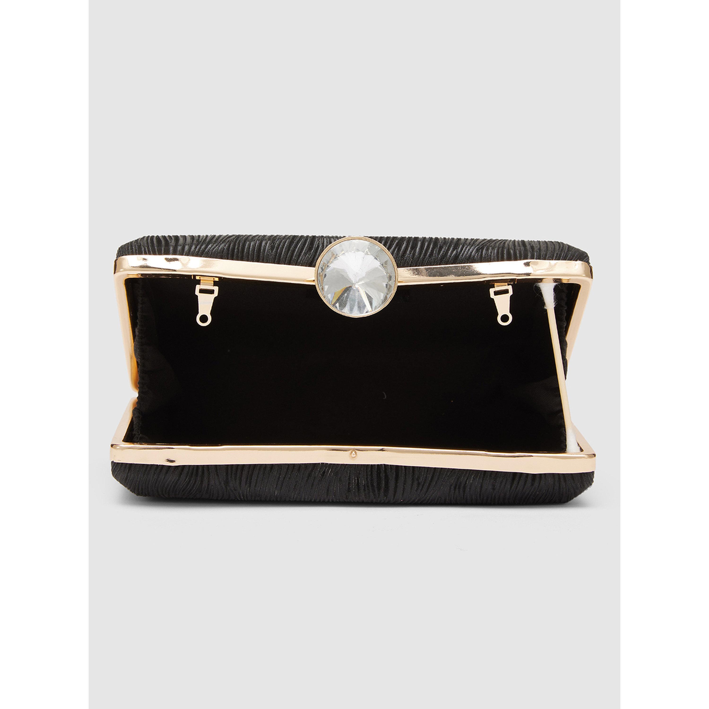 شنطة كلتش "بوكس" سوداء مزينة-women-bagsandwallets-handbags-image-4