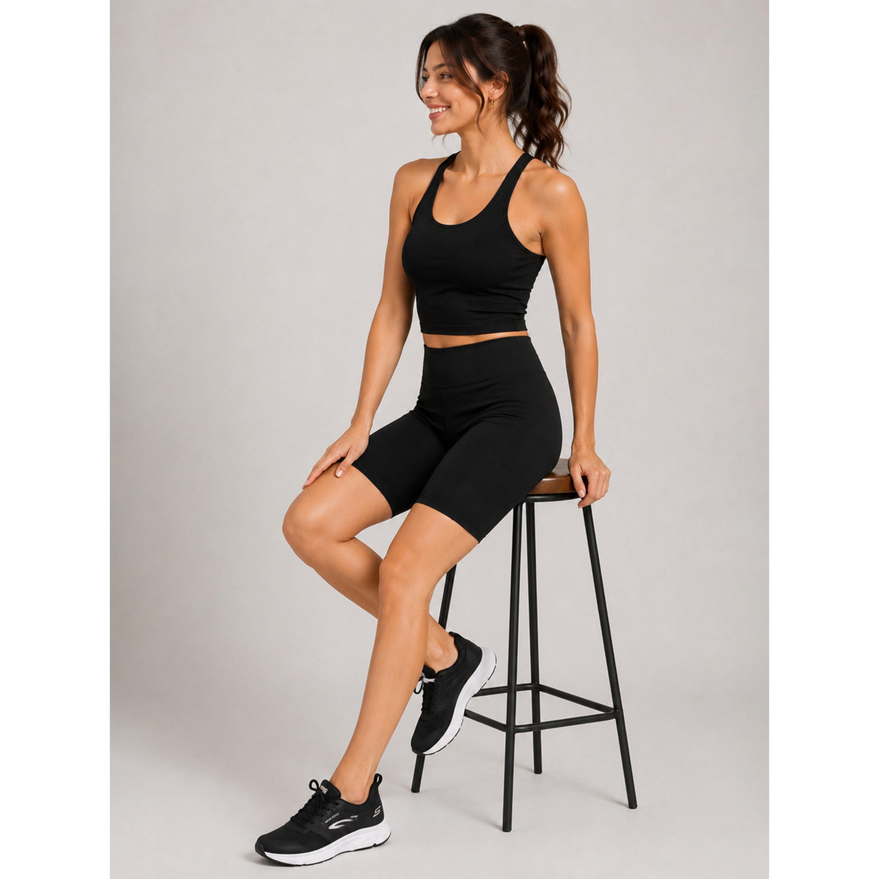 شورت ركوب الدراجات سادة-women-clothing-shorts-image-5