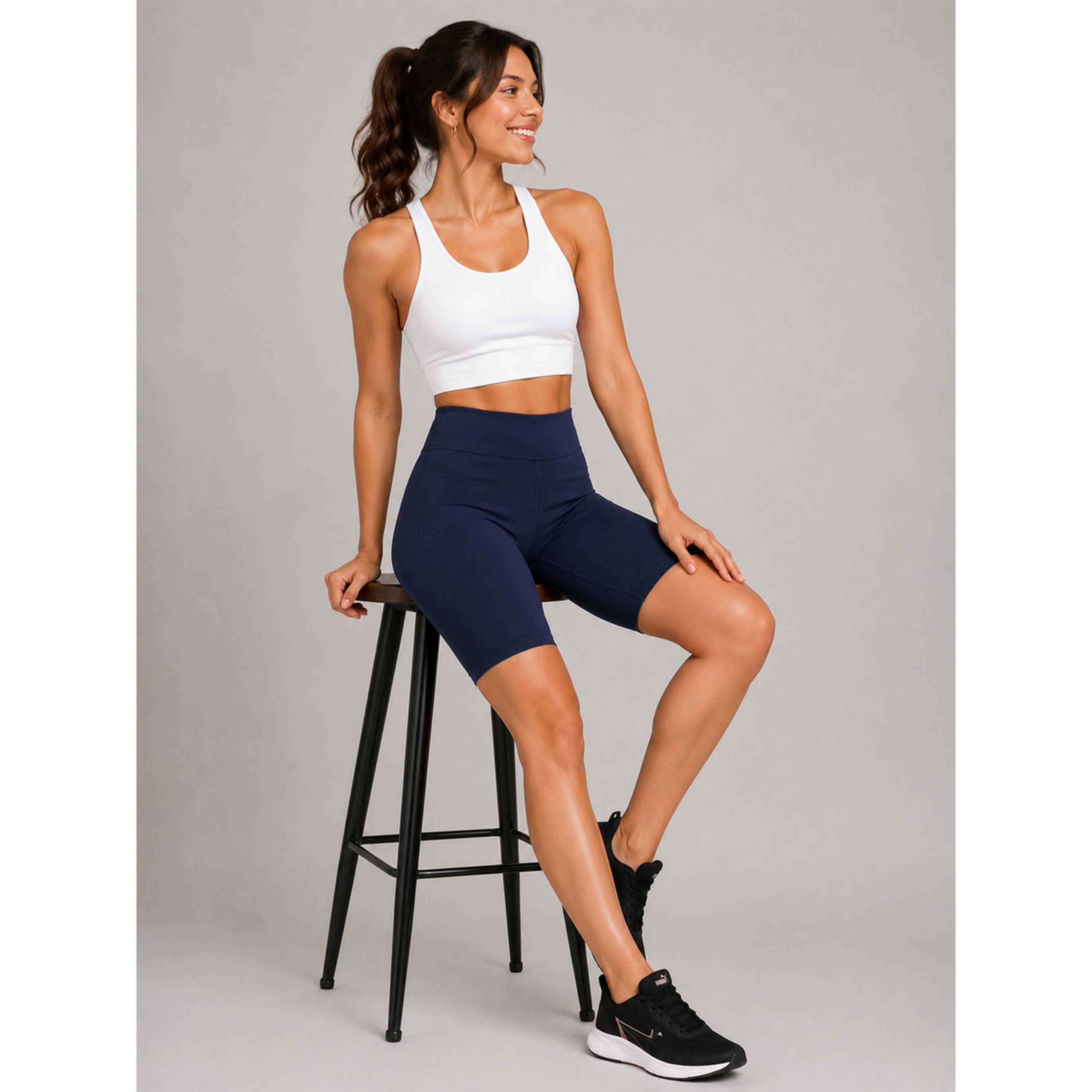شورت ركوب الدراجات سادة-women-clothing-shorts-image-3