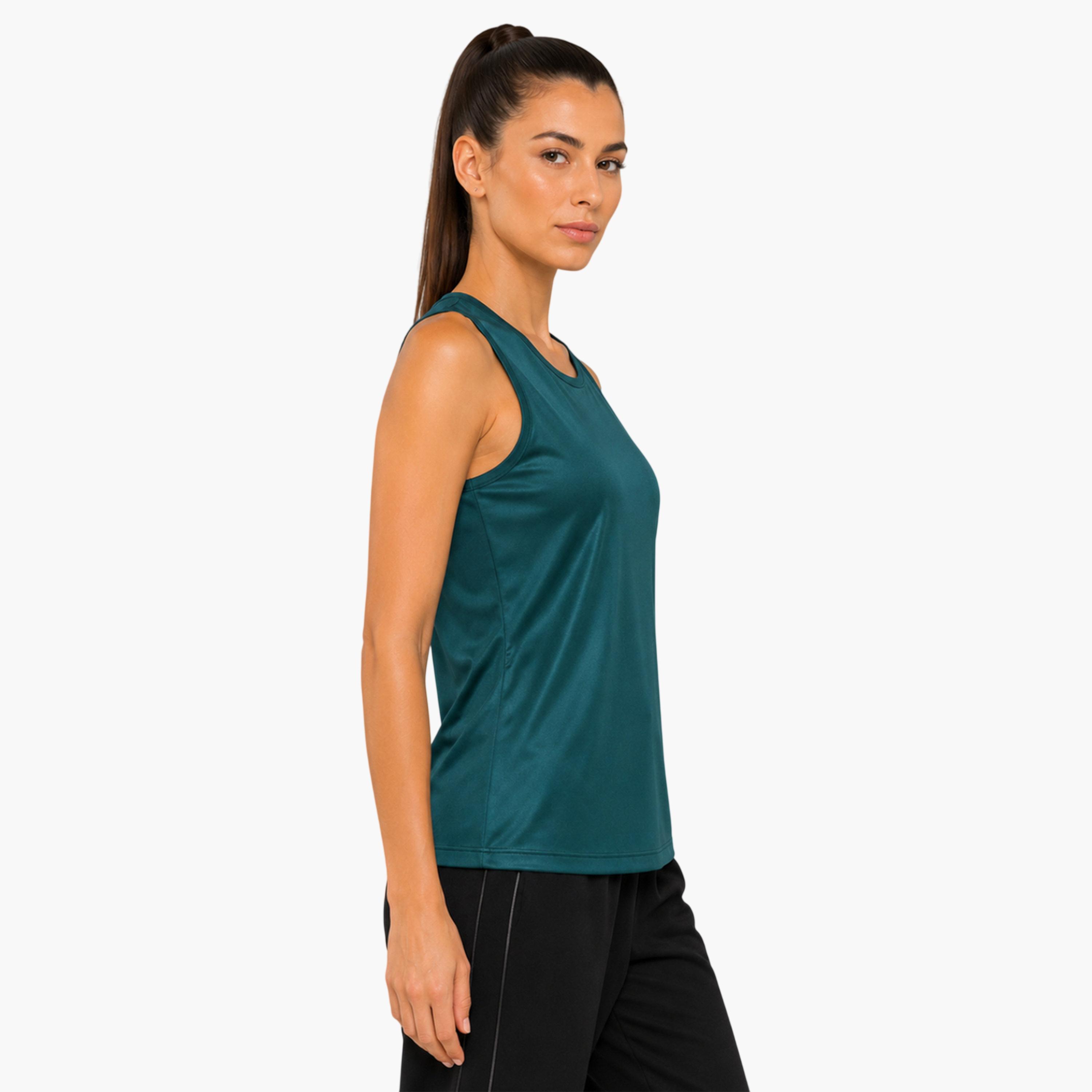 بلوزة رياضية بدون أكمام سادة-sports-women-clothing-tshirtsandvests-image-5