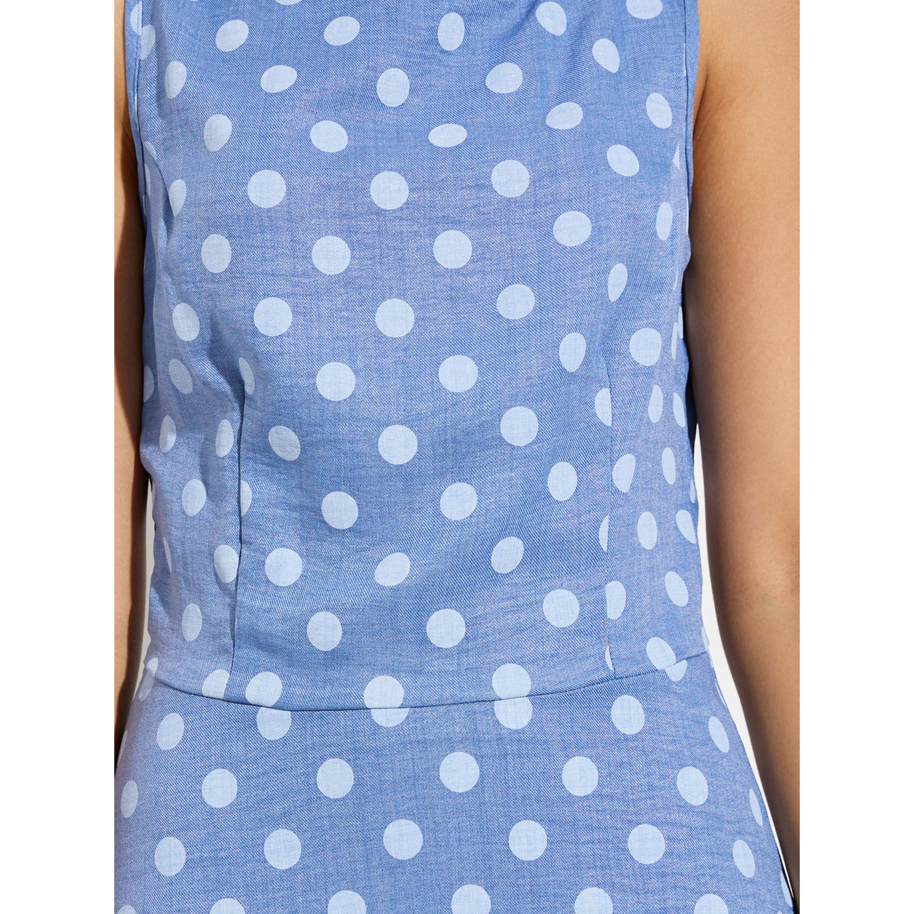 فستان ميدي بطبعة منقطة-women-clothing-dresses-image-5
