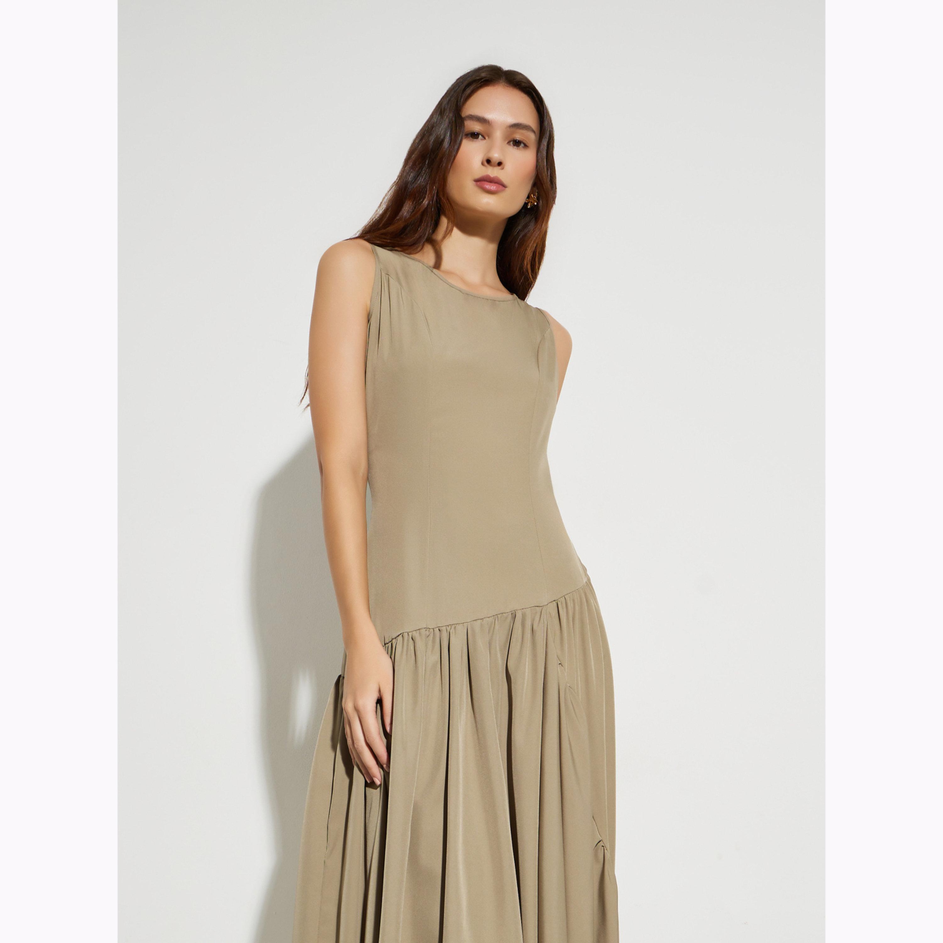 فستان طويل بدون أكمام وحافة غير متماثلة-women-clothing-dresses-image-2