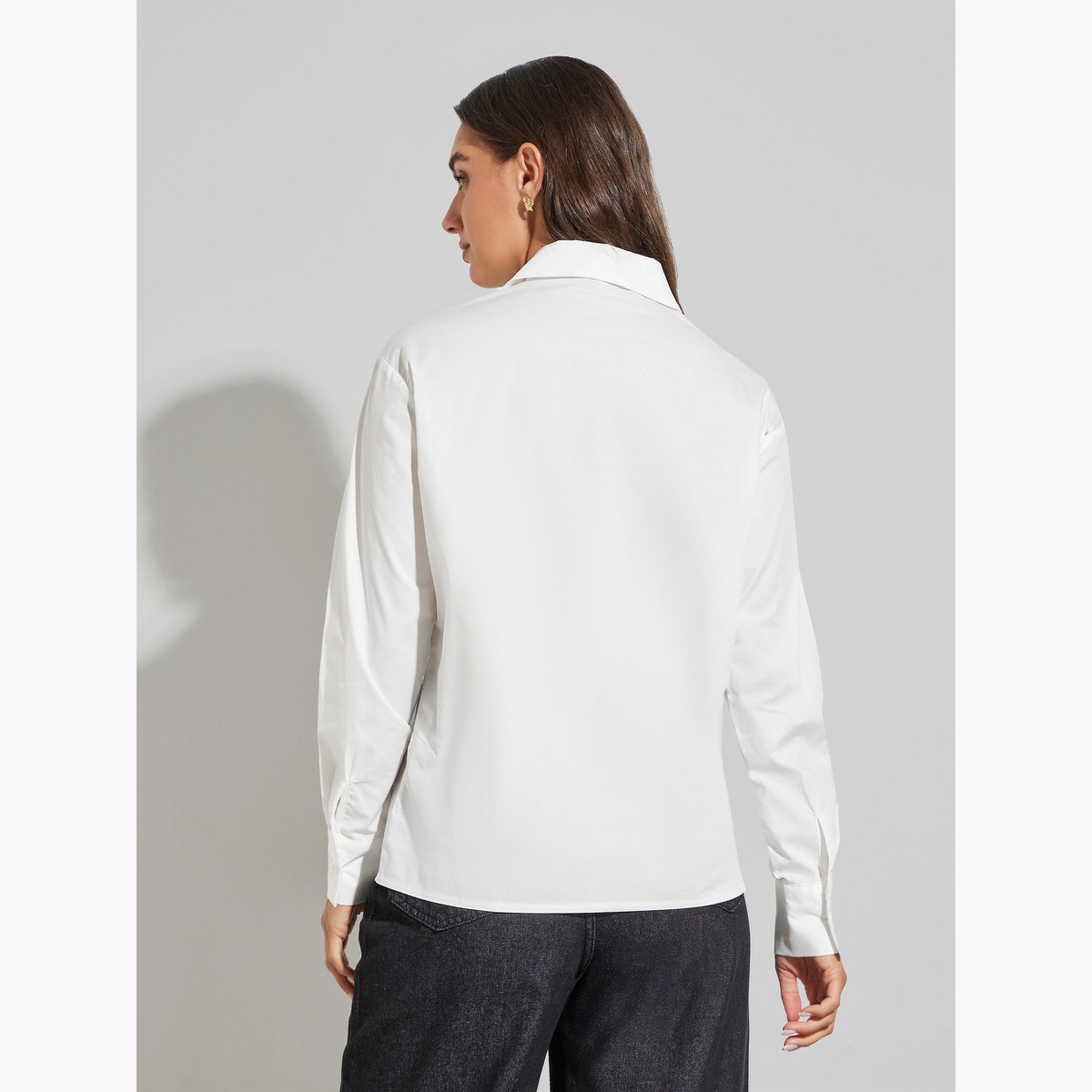 بلوزة بأكمام طويلة بلون أبيض-women-clothing-shirtsandblouses-shirts-image-3