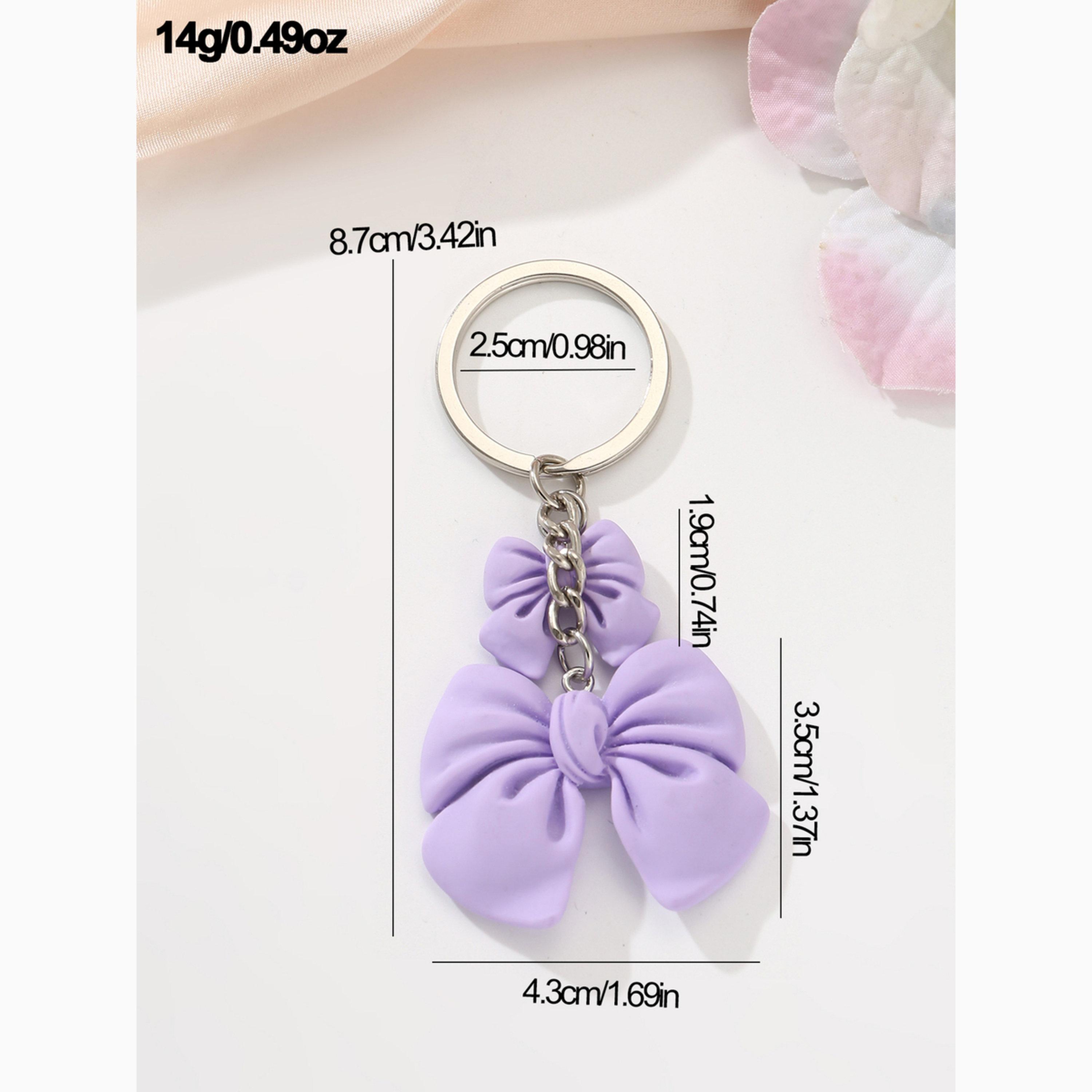 Take Two Purple Bow Keychain-women-clothingaccessories-novelties-image-6