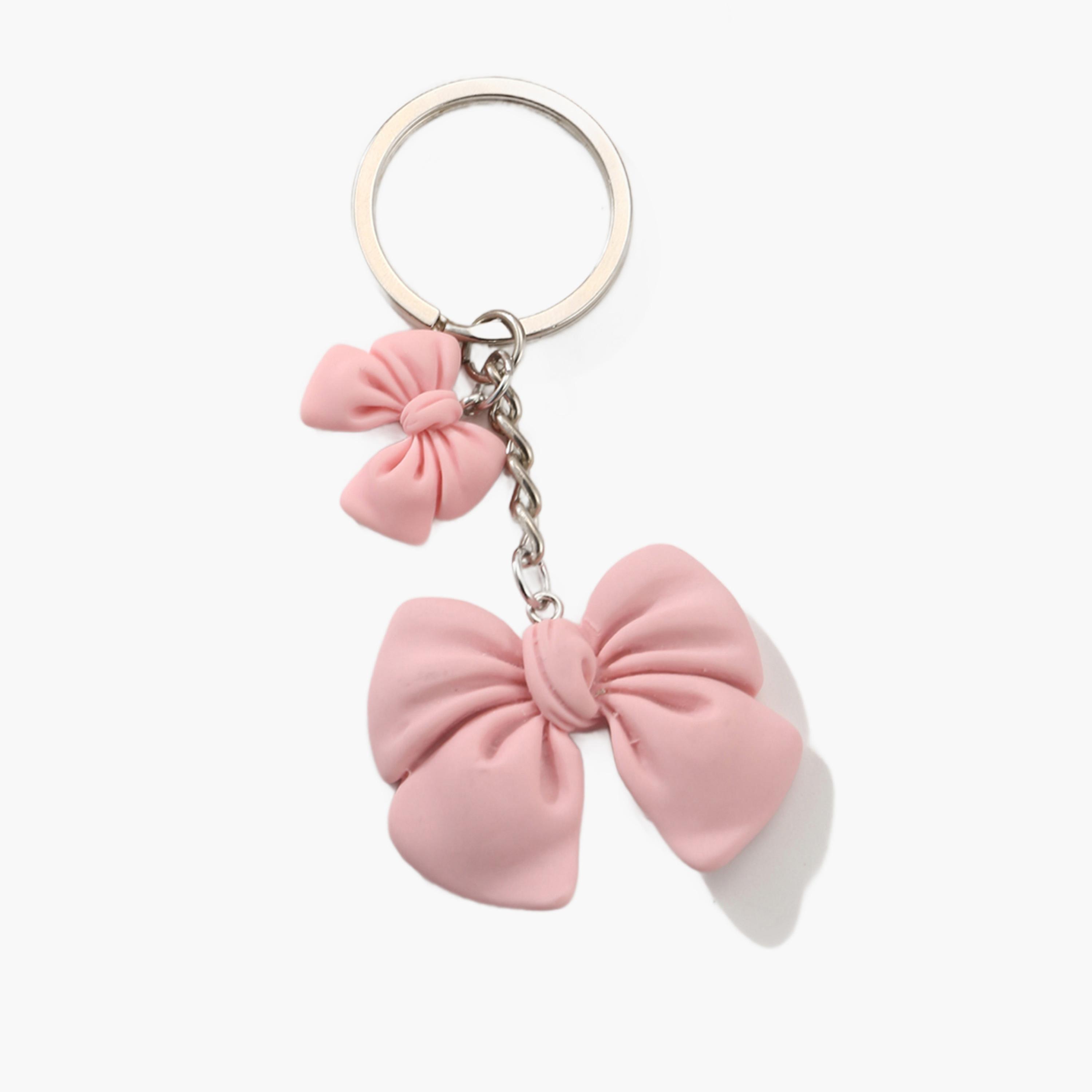 ميدالية مفاتيح بتصميم فيونكة-women-clothingaccessories-novelties-image-1