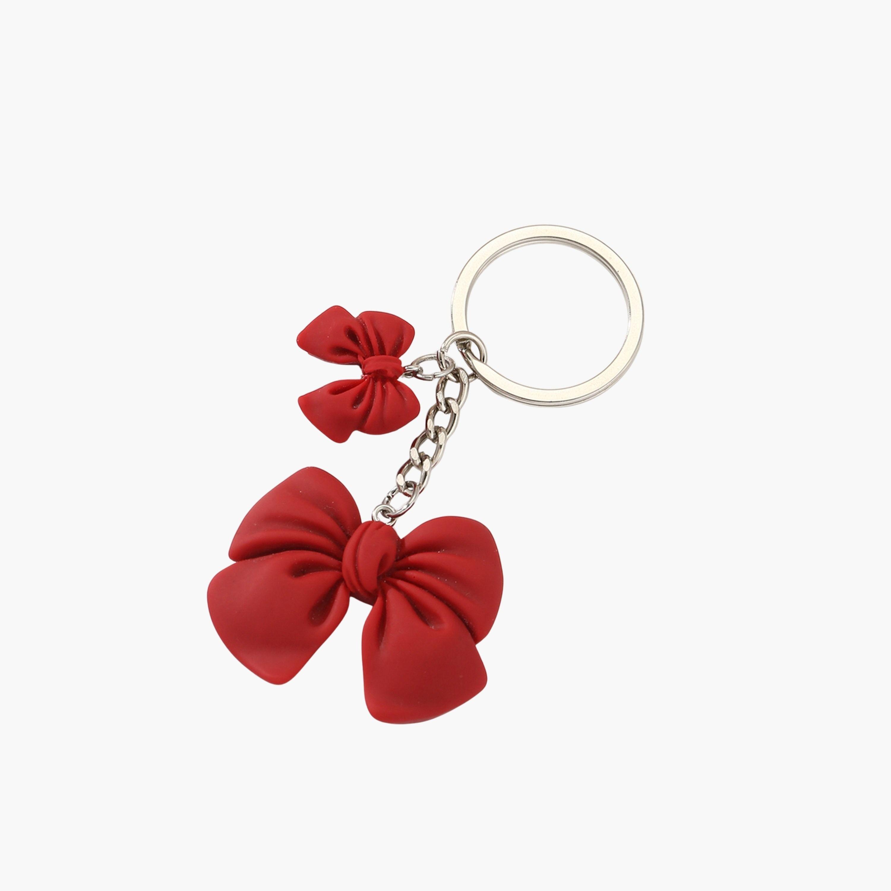 Take Two Red Bow Keychain-women-clothingaccessories-novelties-image-1
