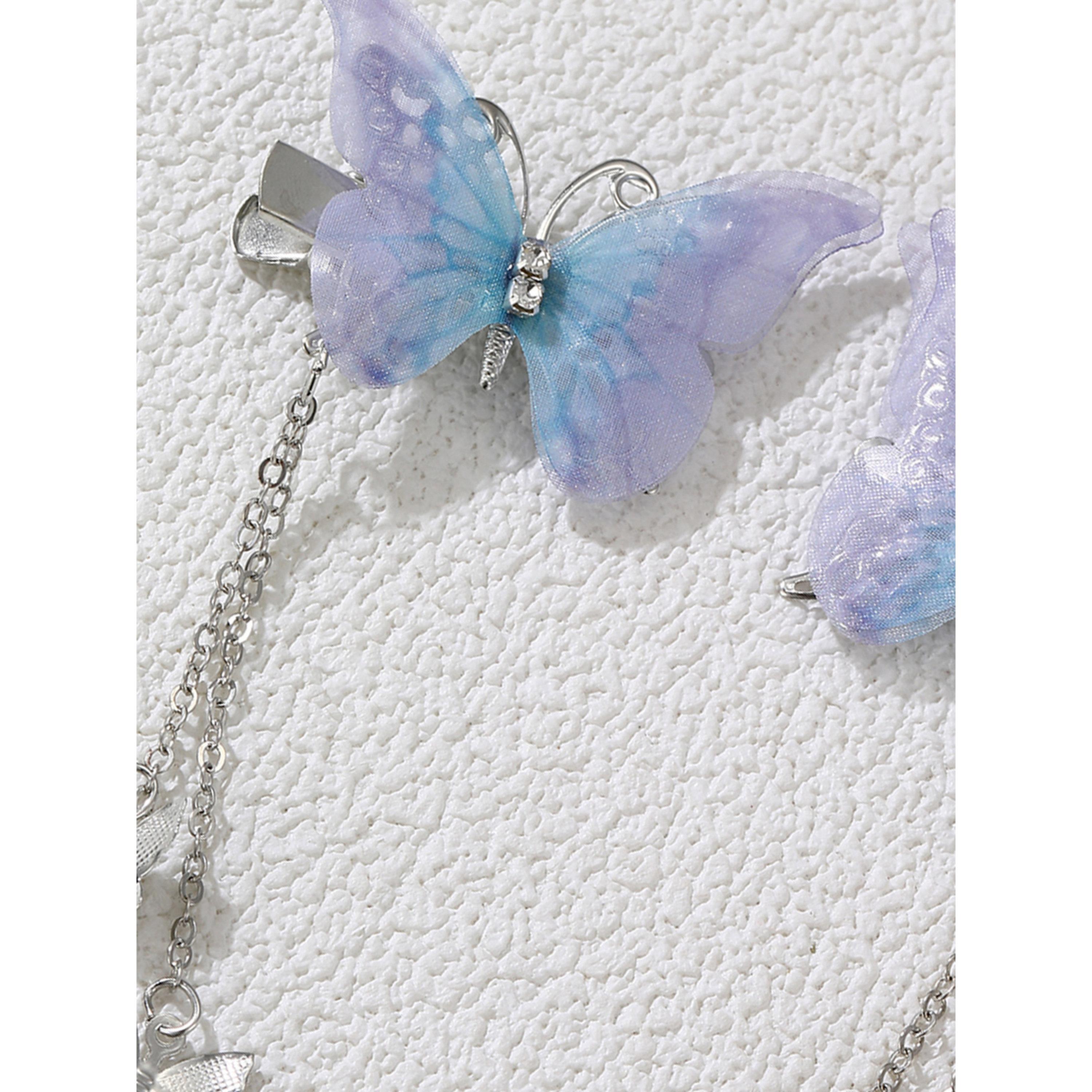 Take Two Pack of 2 - Blue Butterfly Hair Clips-women-hairaccessories-clips-image-4