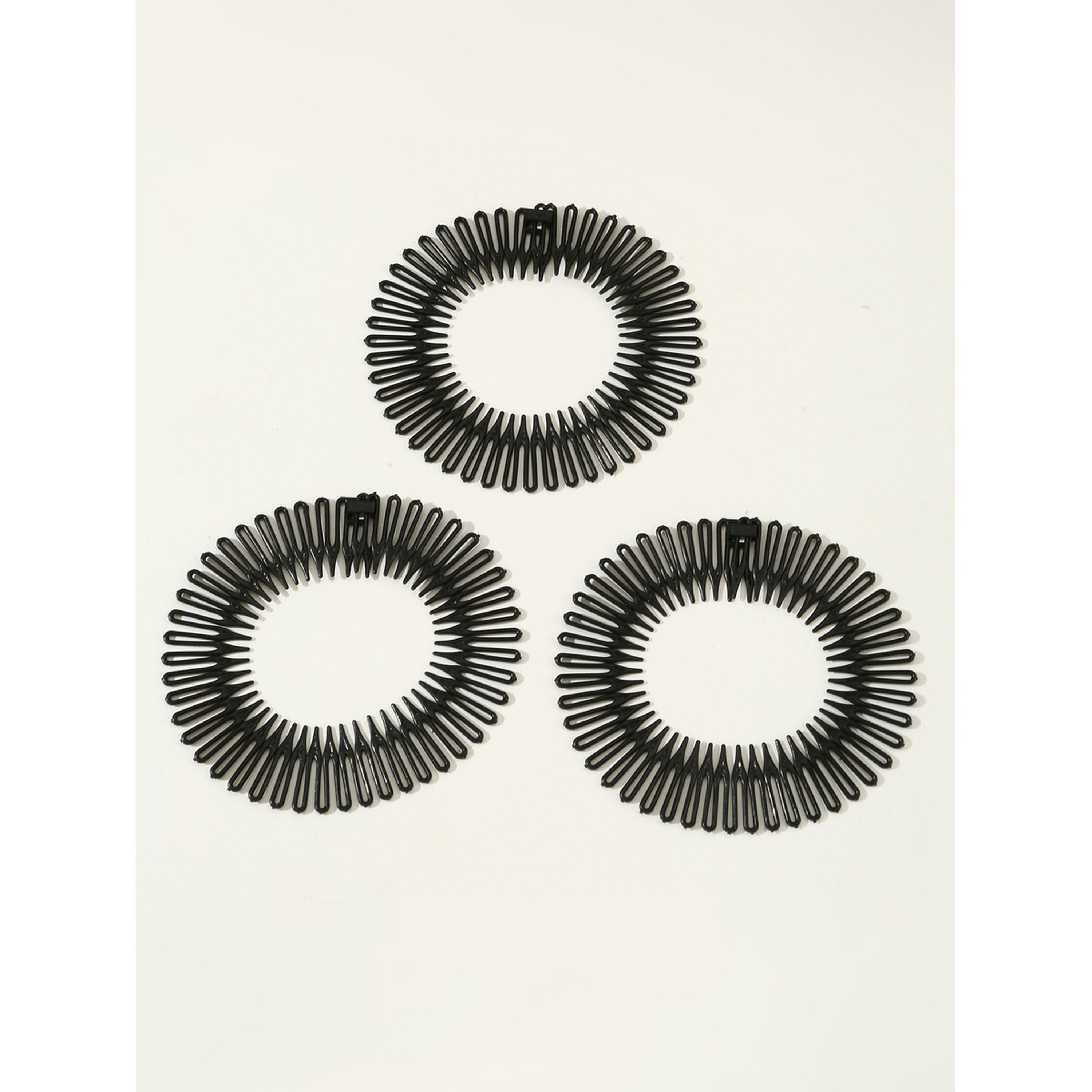 أمشاط شعر متعرجة سوداء-women-hairaccessories-brushesandcombs-image-1