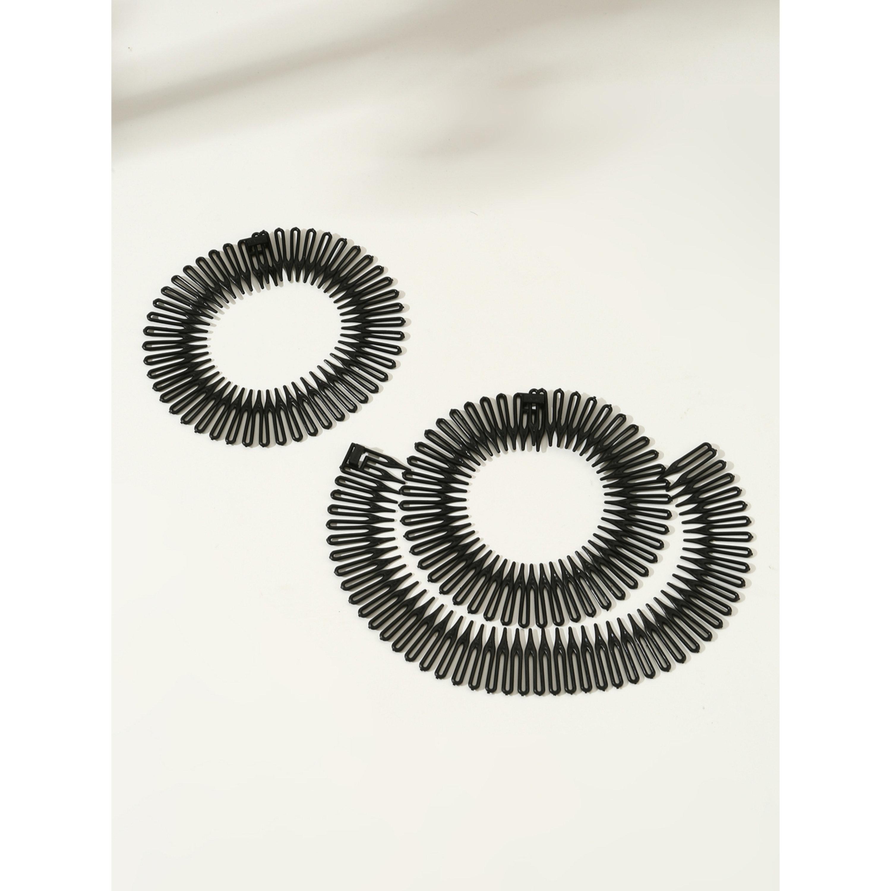 Take Two Black Zigzag Hair Combs-women-hairaccessories-brushesandcombs-image-3