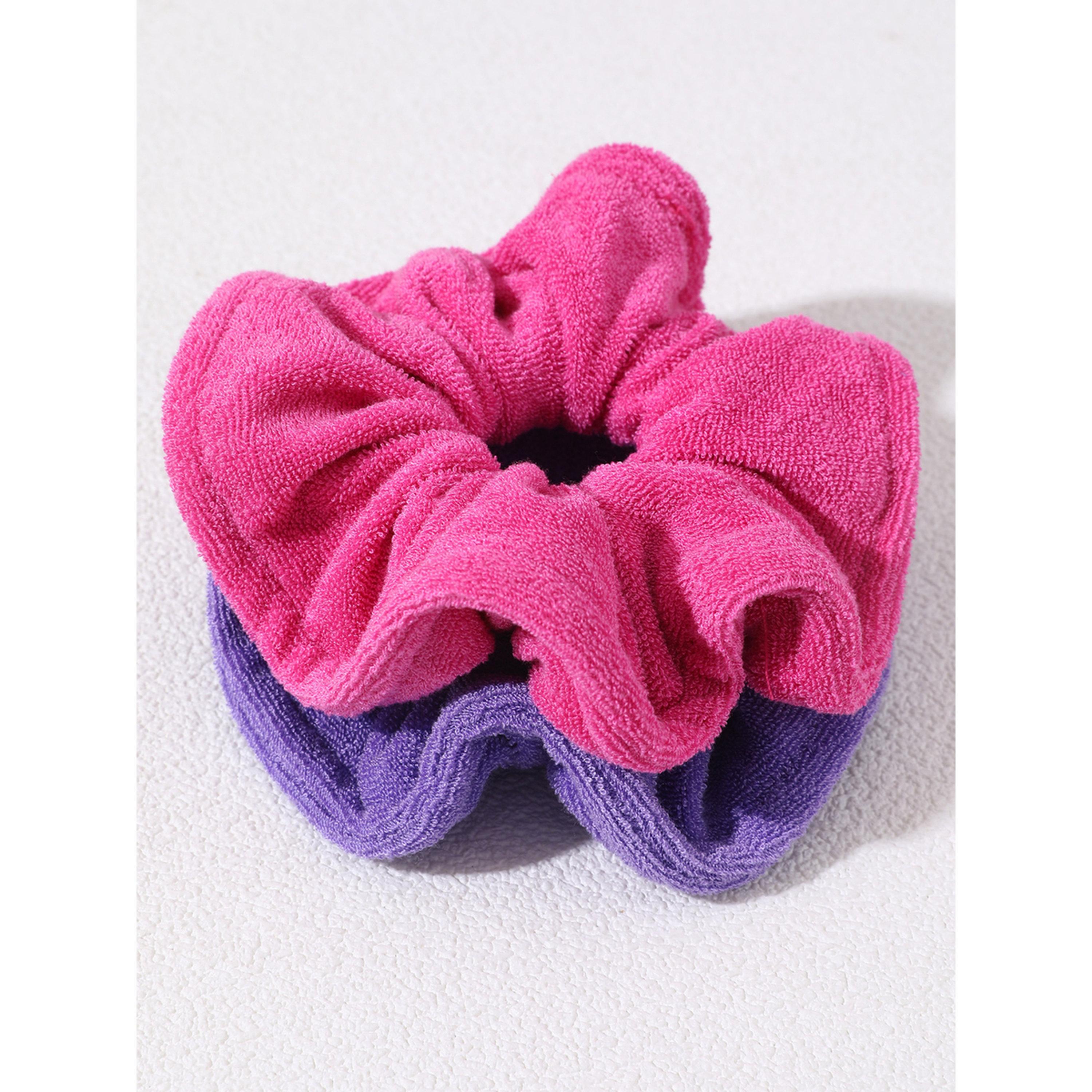 طقم من 2 ربطات شعر سكرانشي بارزة الملمس-women-hairaccessories-scrunchies-image-3