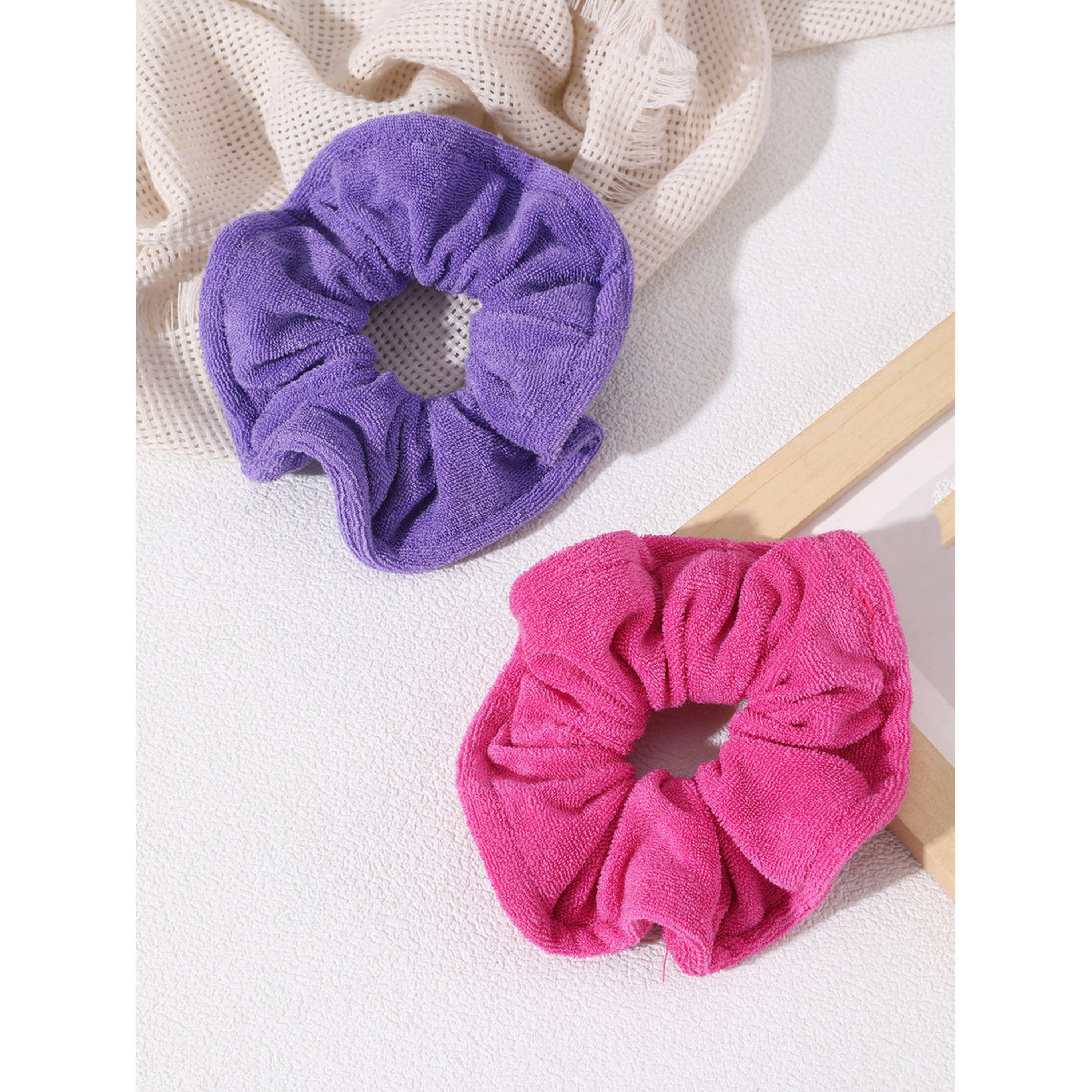 طقم من 2 ربطات شعر سكرانشي بارزة الملمس-women-hairaccessories-scrunchies-image-4