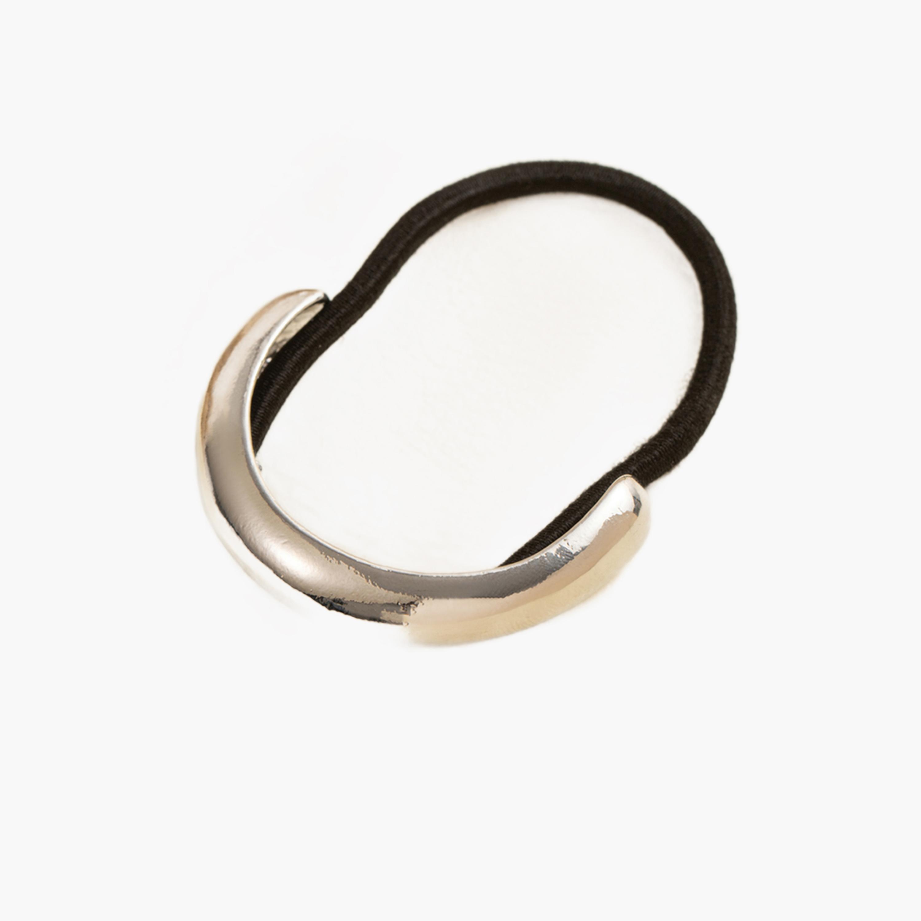 Take Two Silver Hair Tie-women-hairaccessories-bands-image-1