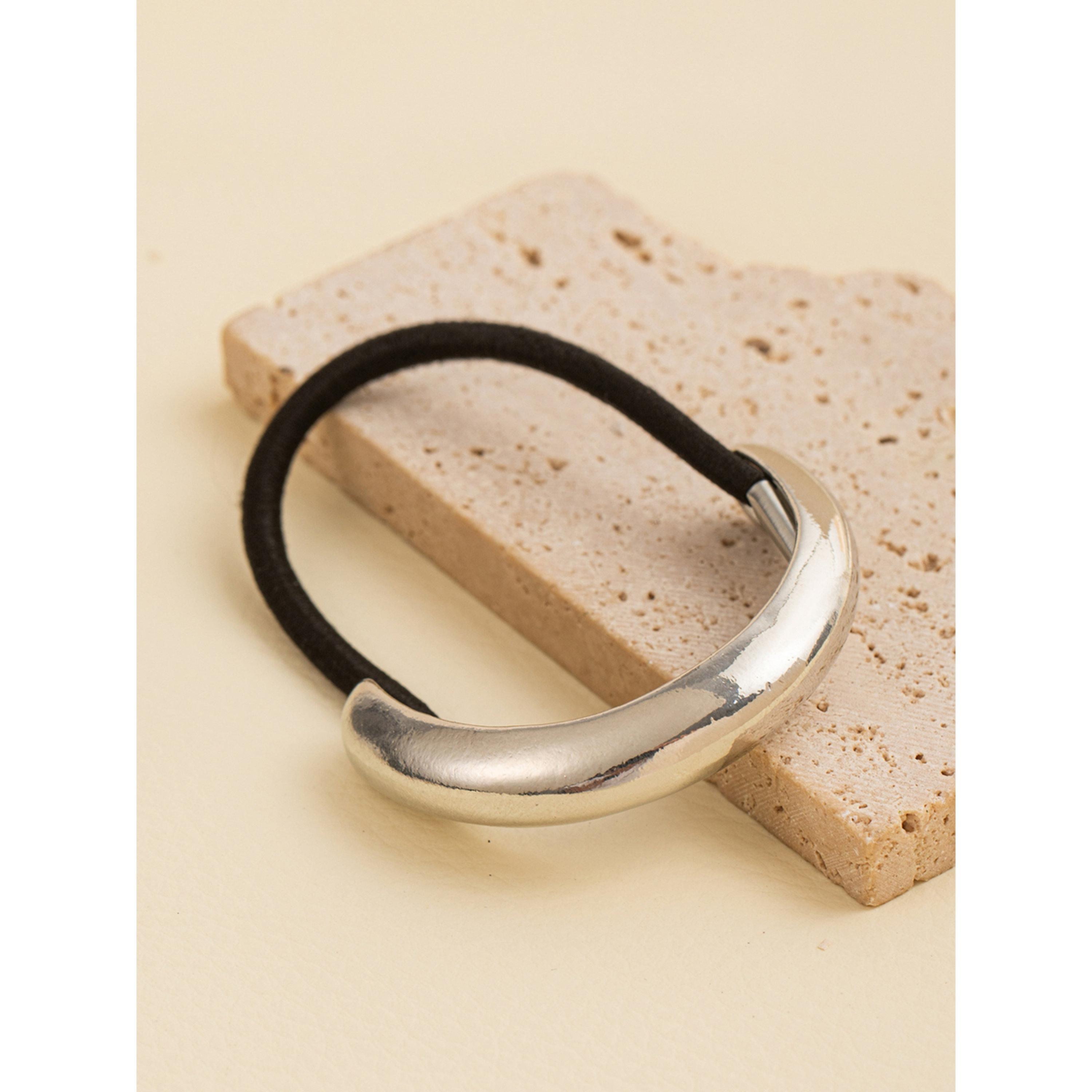 Take Two Silver Hair Tie-women-hairaccessories-bands-image-3