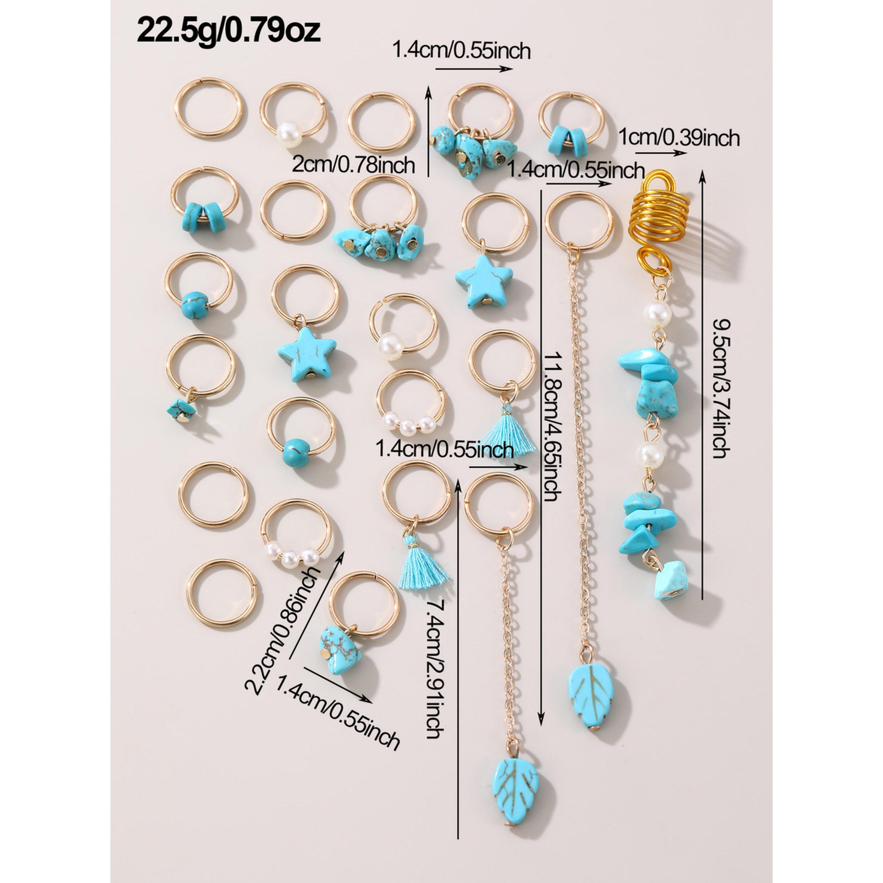 Take Two Pack of 24 - Blue Bow Hair Jewelry-women-hairaccessories-image-6
