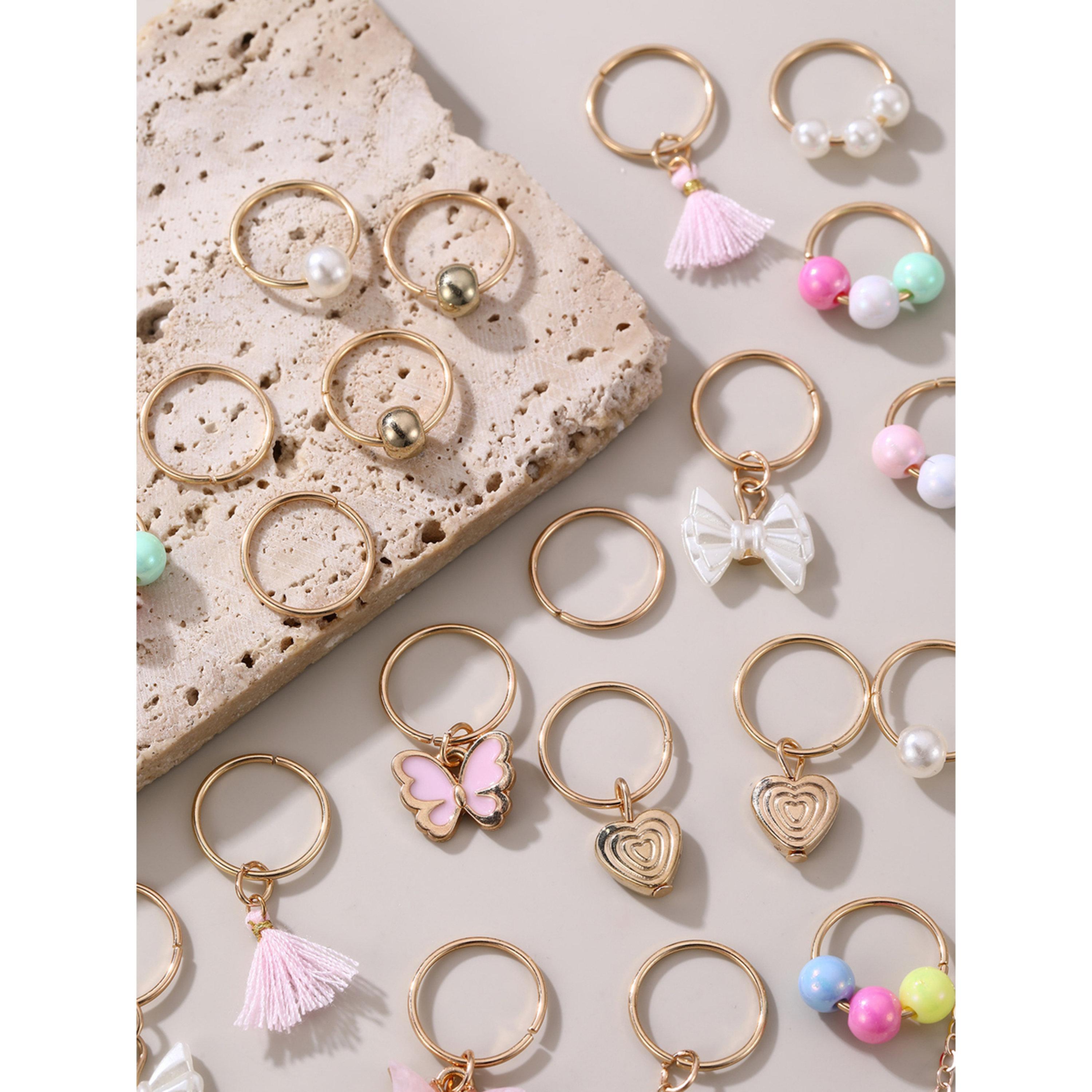 Take Two Pack of 24 - Gold Bow Hair Jewelry-women-hairaccessories-image-3