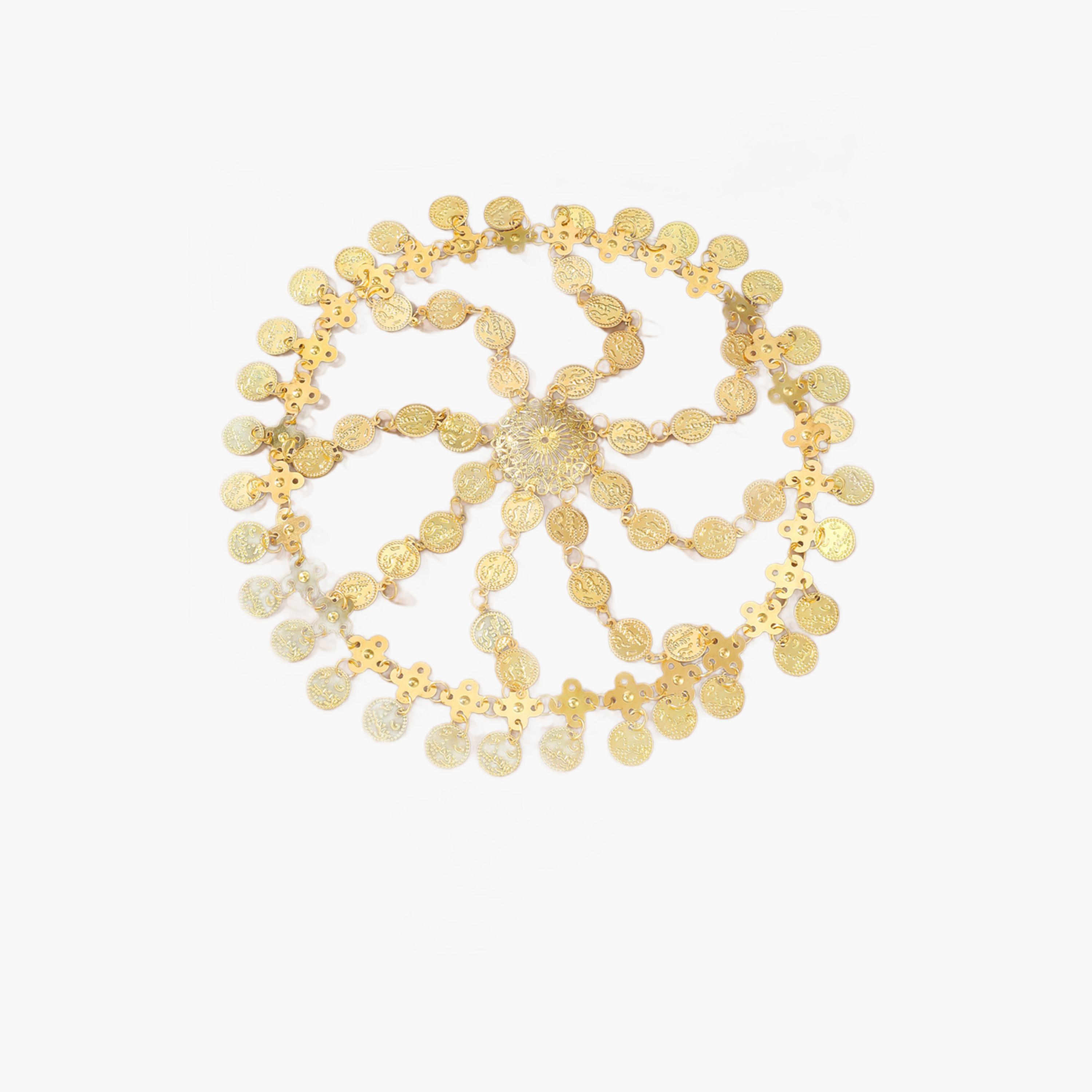Take Two Golden Coin Headpiece-women-hairaccessories-image-1