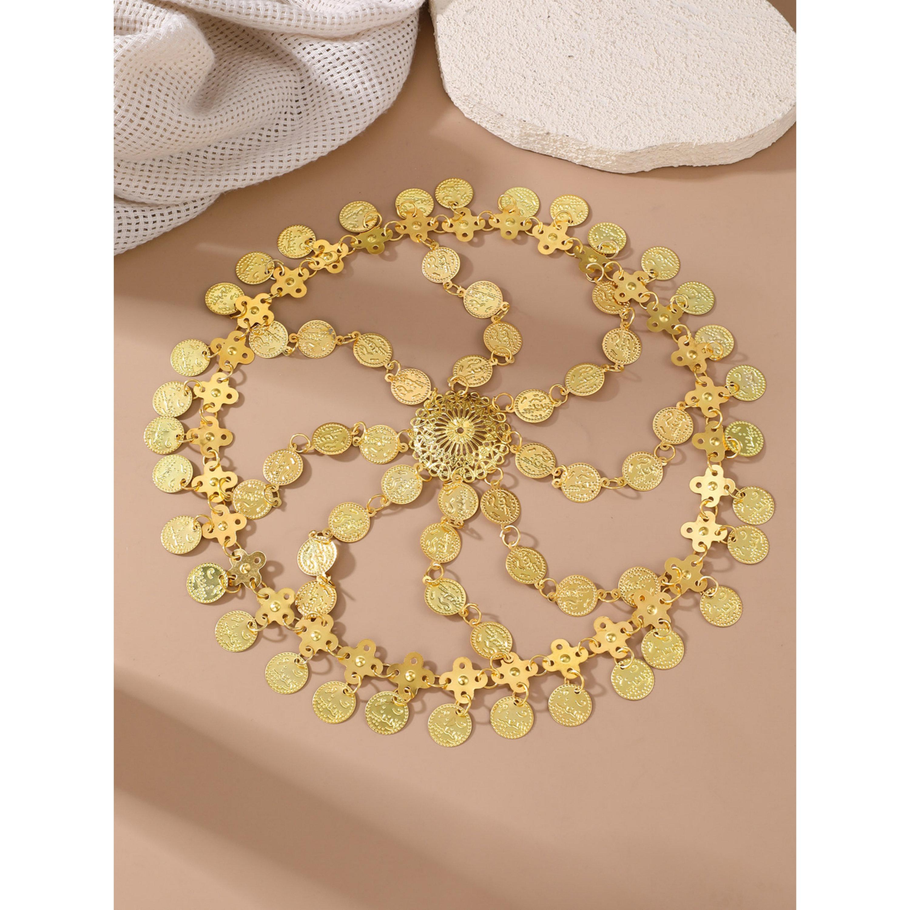 Take Two Golden Coin Headpiece-women-hairaccessories-image-4