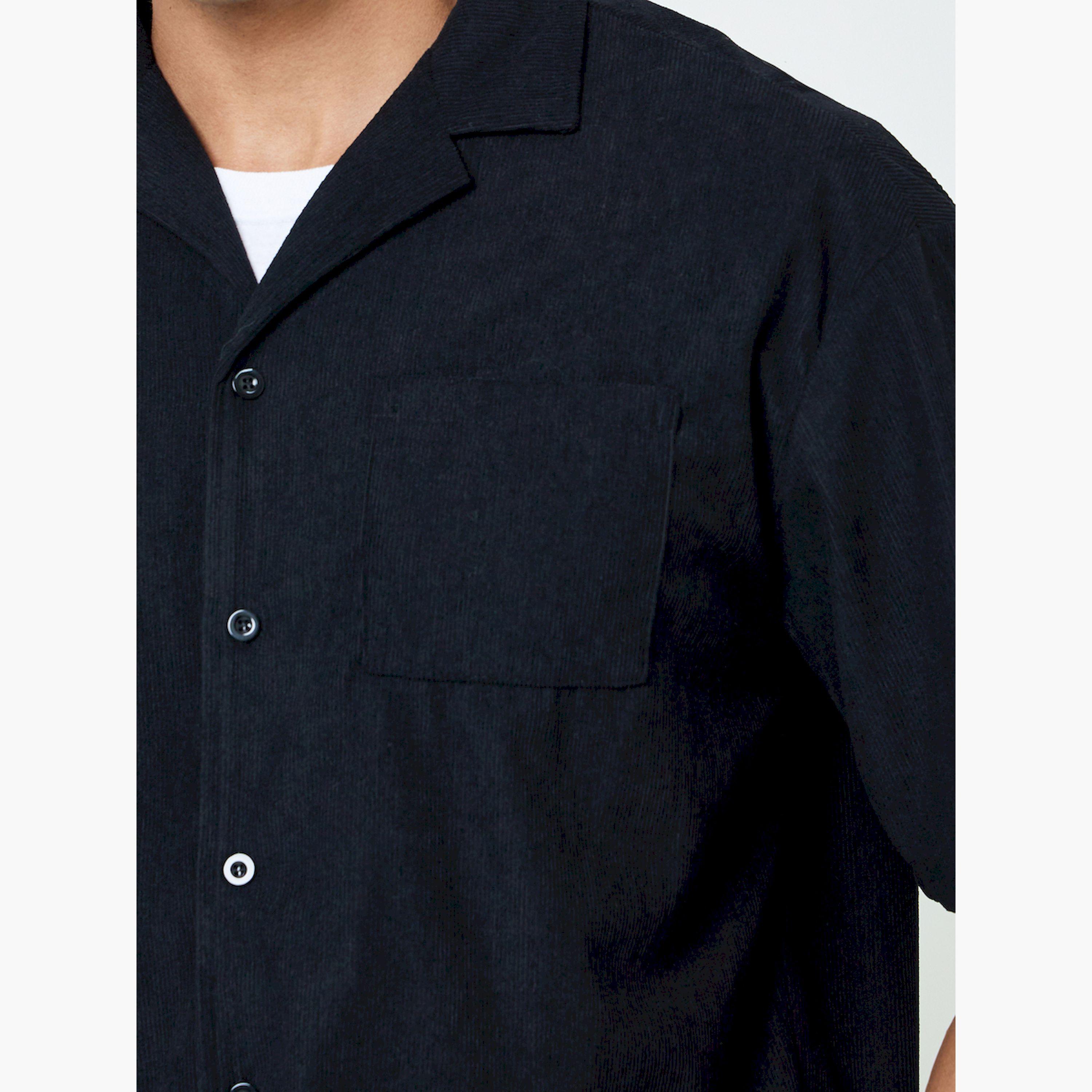 قميص كاجوال سادة بجيب للرجال-men-clothing-shirts-image-5