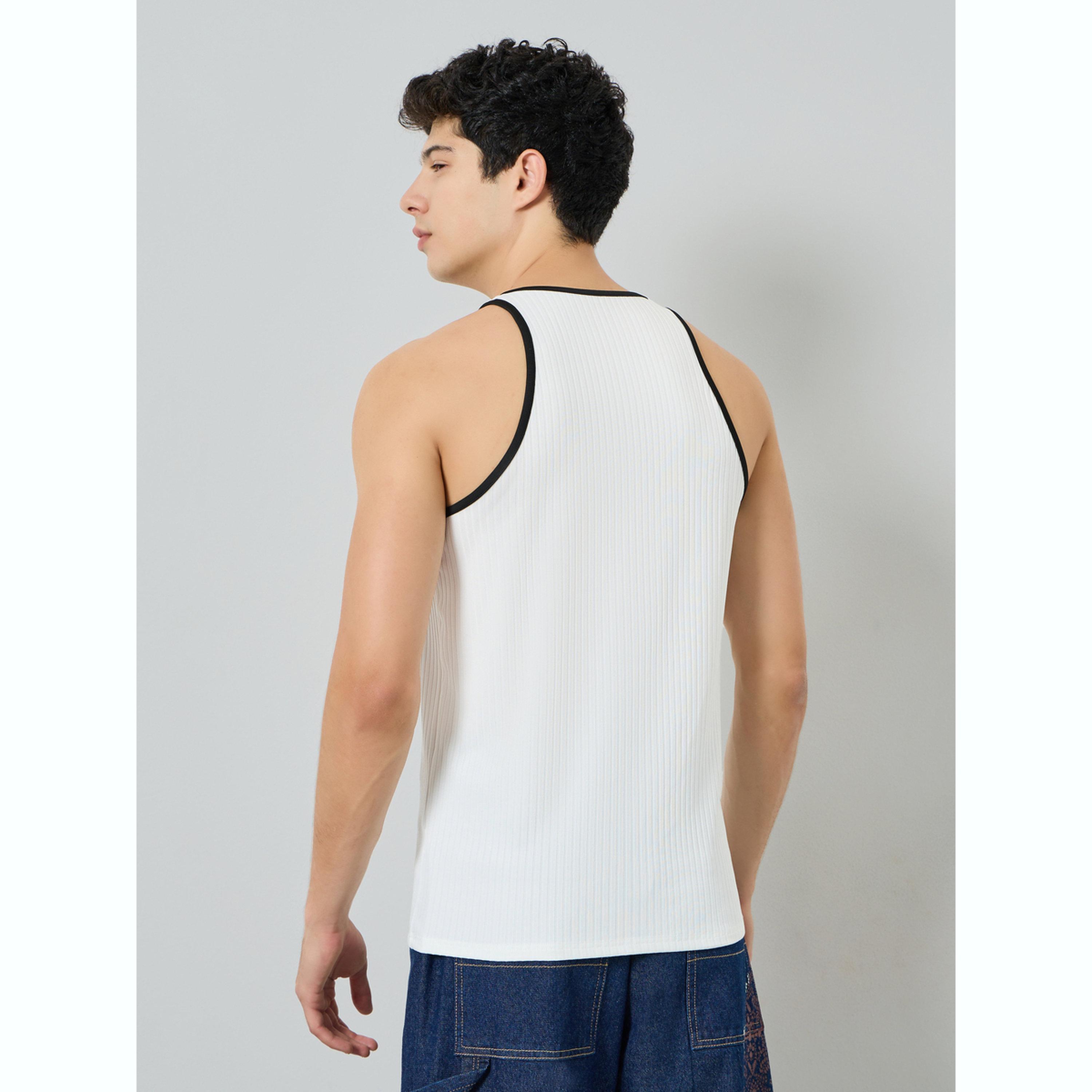 Take Two Men White Ribbed Tank Top-men-clothing-tshirtsandpolos-vests-image-4
