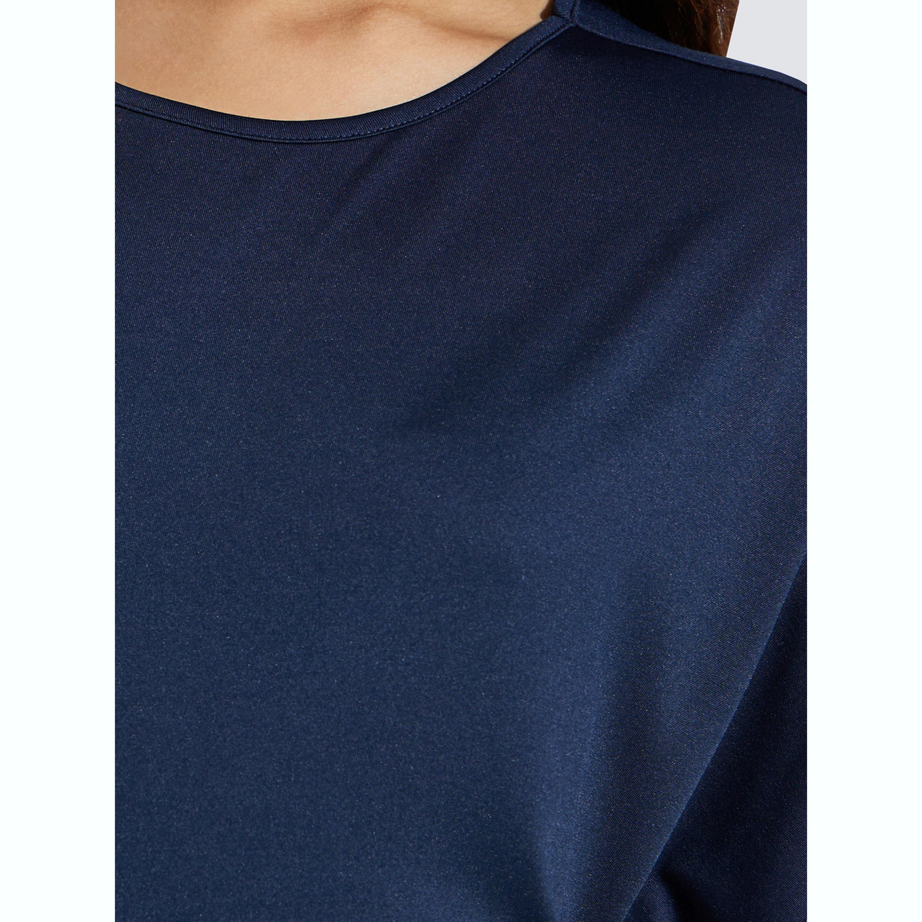 تيشيرت برباط خصر وياقة دائرية-women-clothing-tshirts-image-4