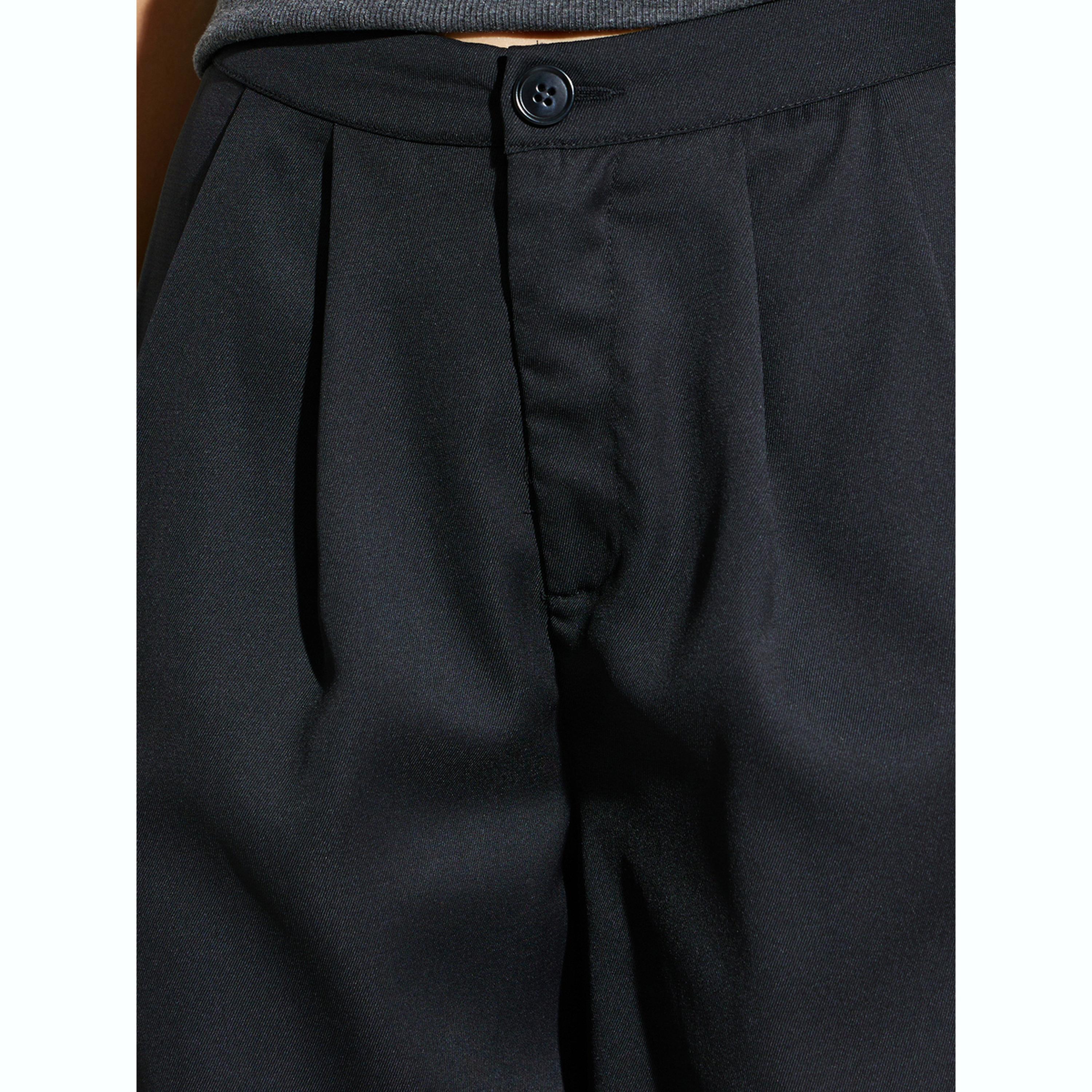 بنطال كاجوال سادة بأرجل واسعة-women-clothing-bottoms-trousers-image-3