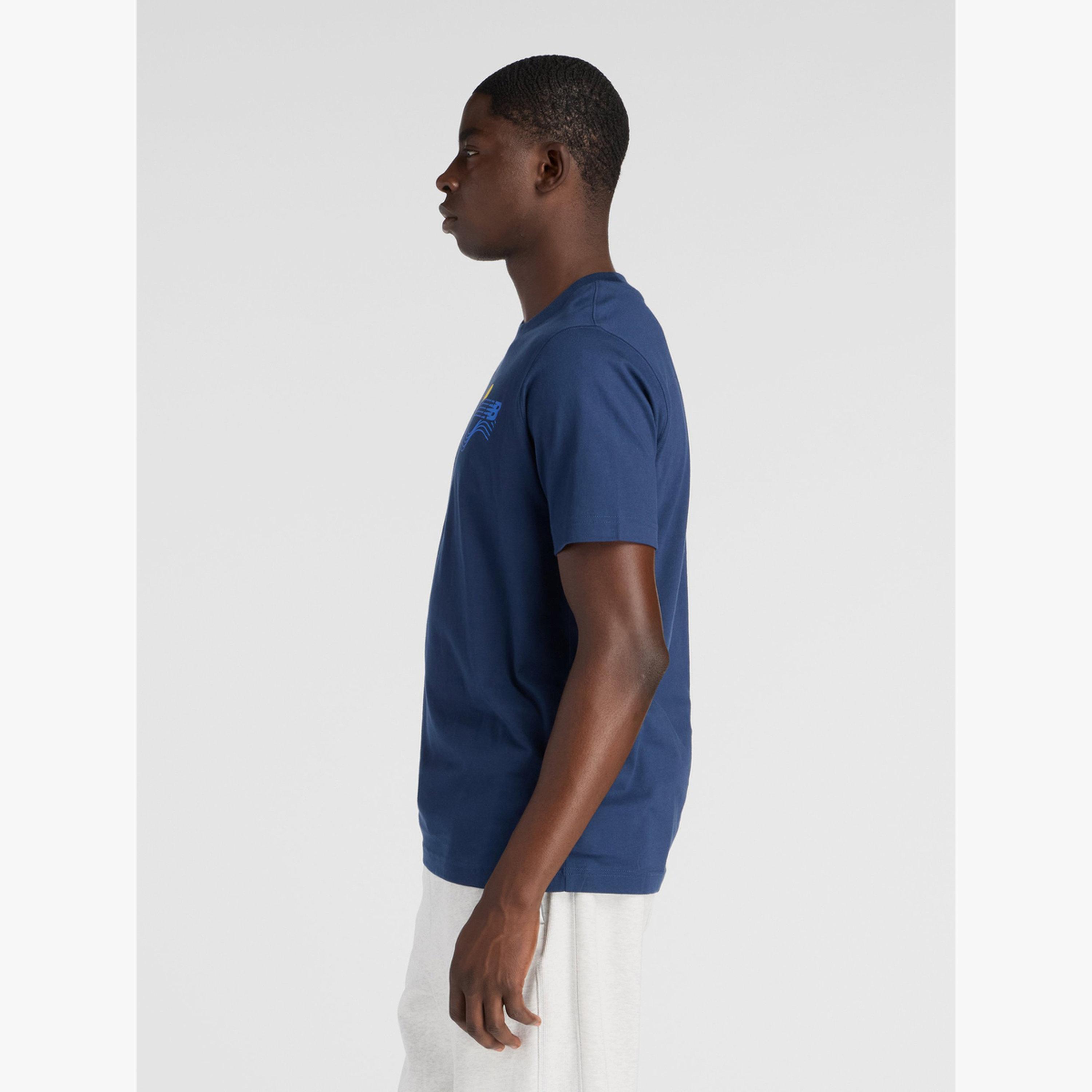 تيشيرت بياقة دائرية وشعار-men-clothing-tshirtsandpolos-tshirts-image-2