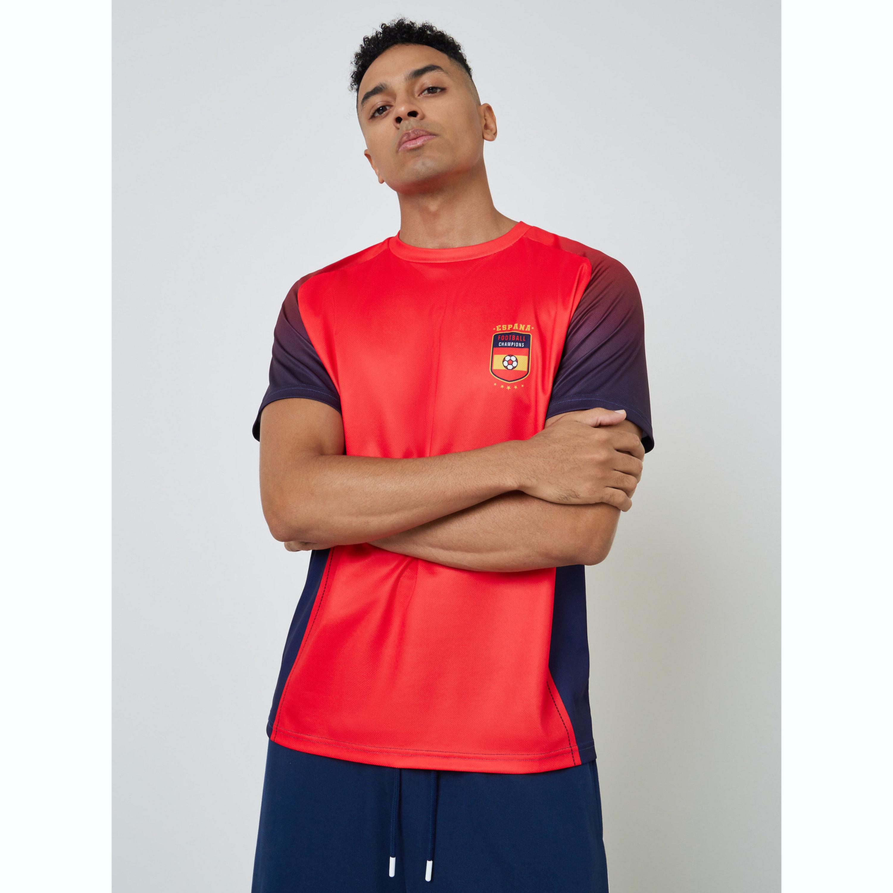 تيشيرت جيرسي منتخب اسبانيا بأكمام قصيرة للرجال-men-clothing-sportswearandactivewear-tshirtsandpolos-image-1