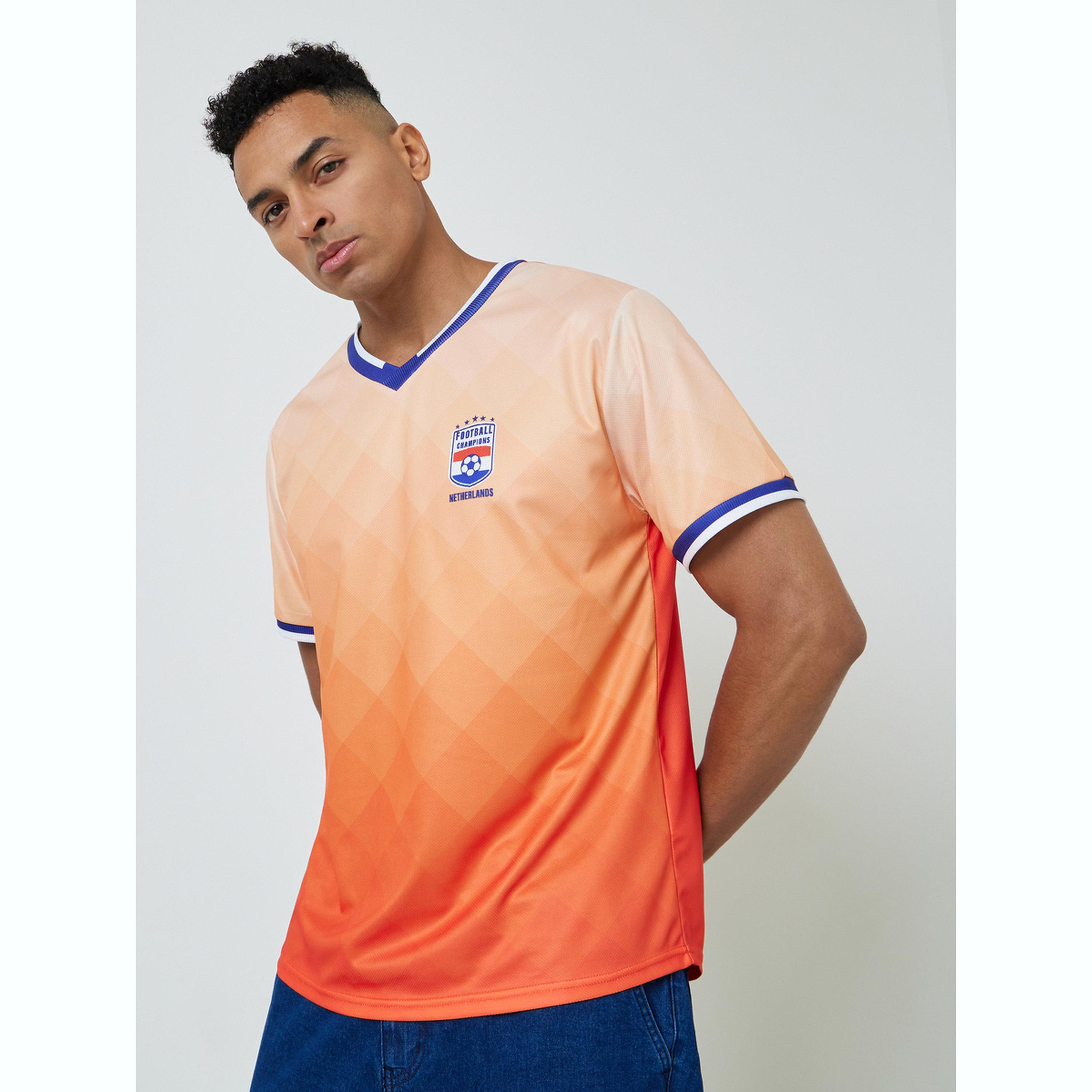 تيشيرت جيرسي منتخب هولندا بأكمام قصيرة للرجال-men-clothing-sportswearandactivewear-tshirtsandpolos-image-1