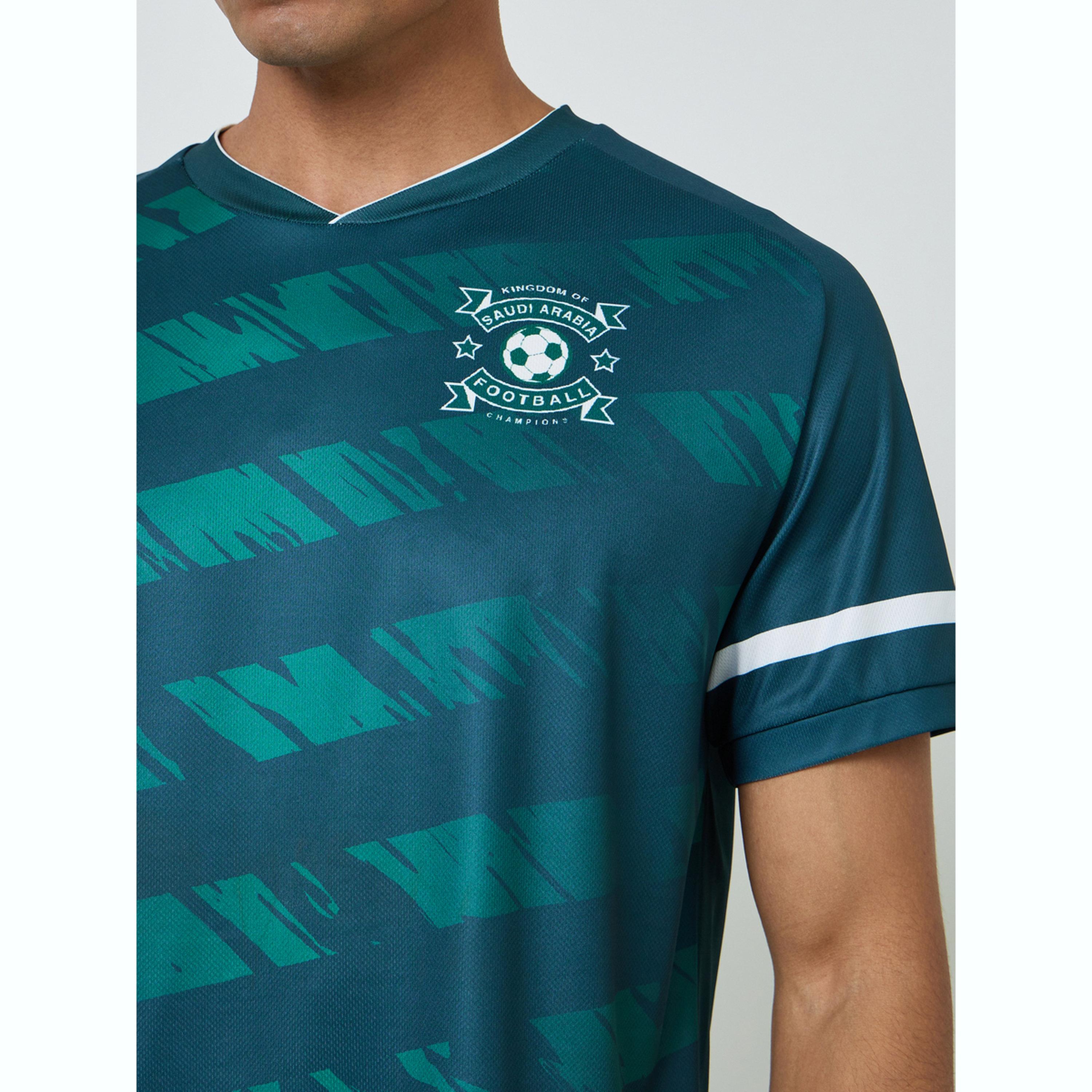 تيشيرت جيرسي منتخب السعودية بأكمام قصيرة للرجال-men-clothing-sportswearandactivewear-tshirtsandpolos-image-4