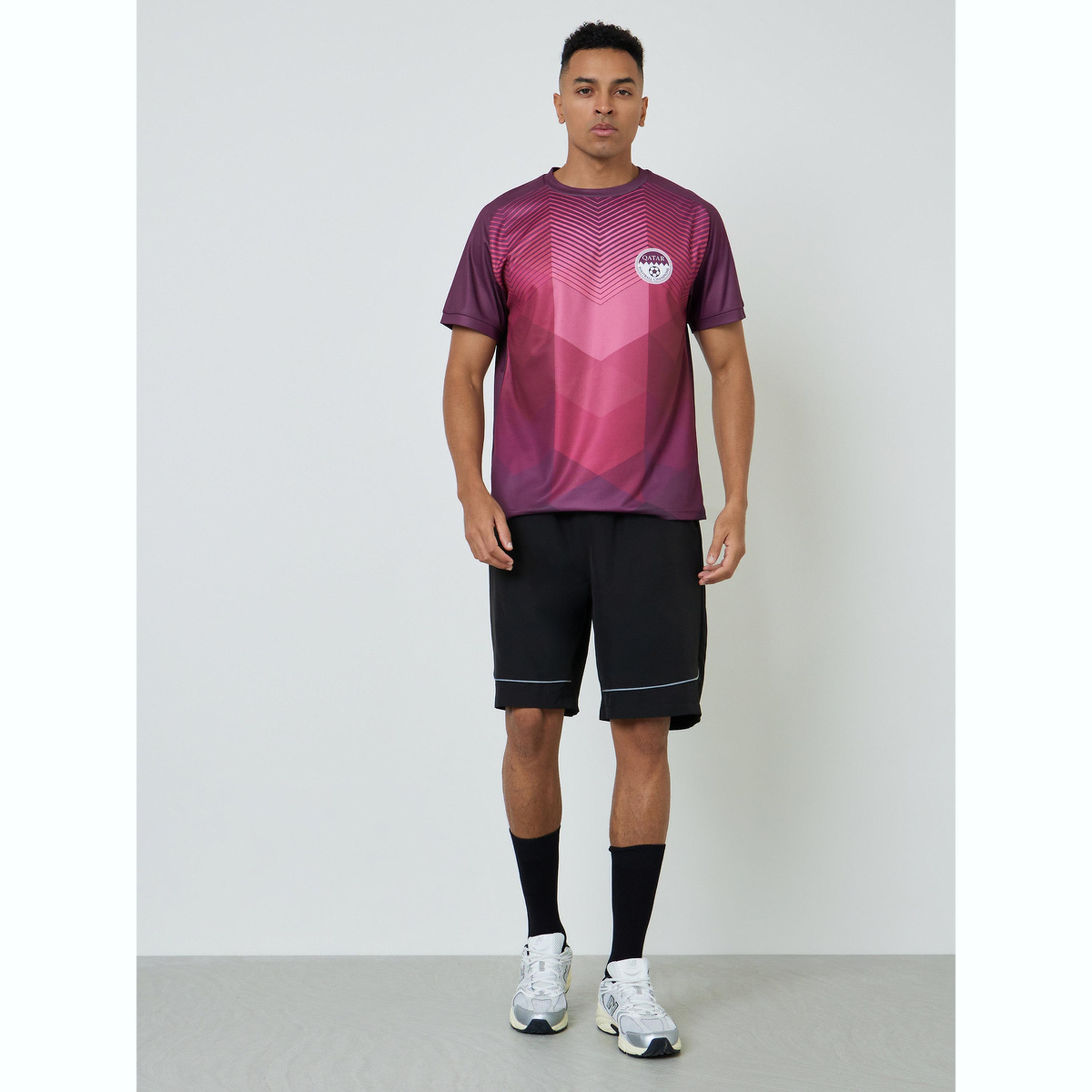 تيشيرت جيرسي منتخب قطر بأكمام قصيرة للرجال-men-clothing-sportswearandactivewear-tshirtsandpolos-image-3