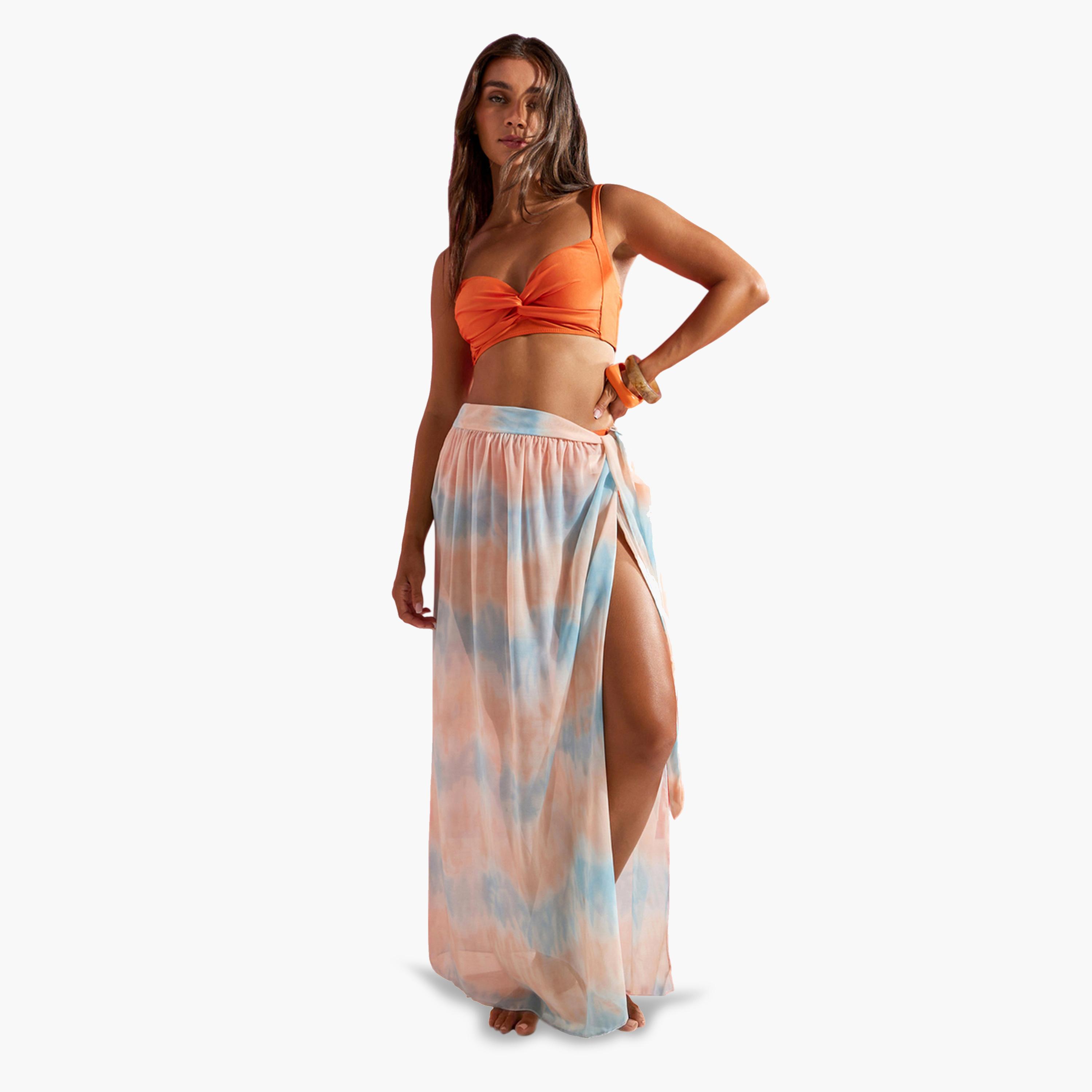 Styli Tie-Dye Print Maxi Sarong with Tie Detail-women-clothing-swimandbeach-beach-coverups-image-2