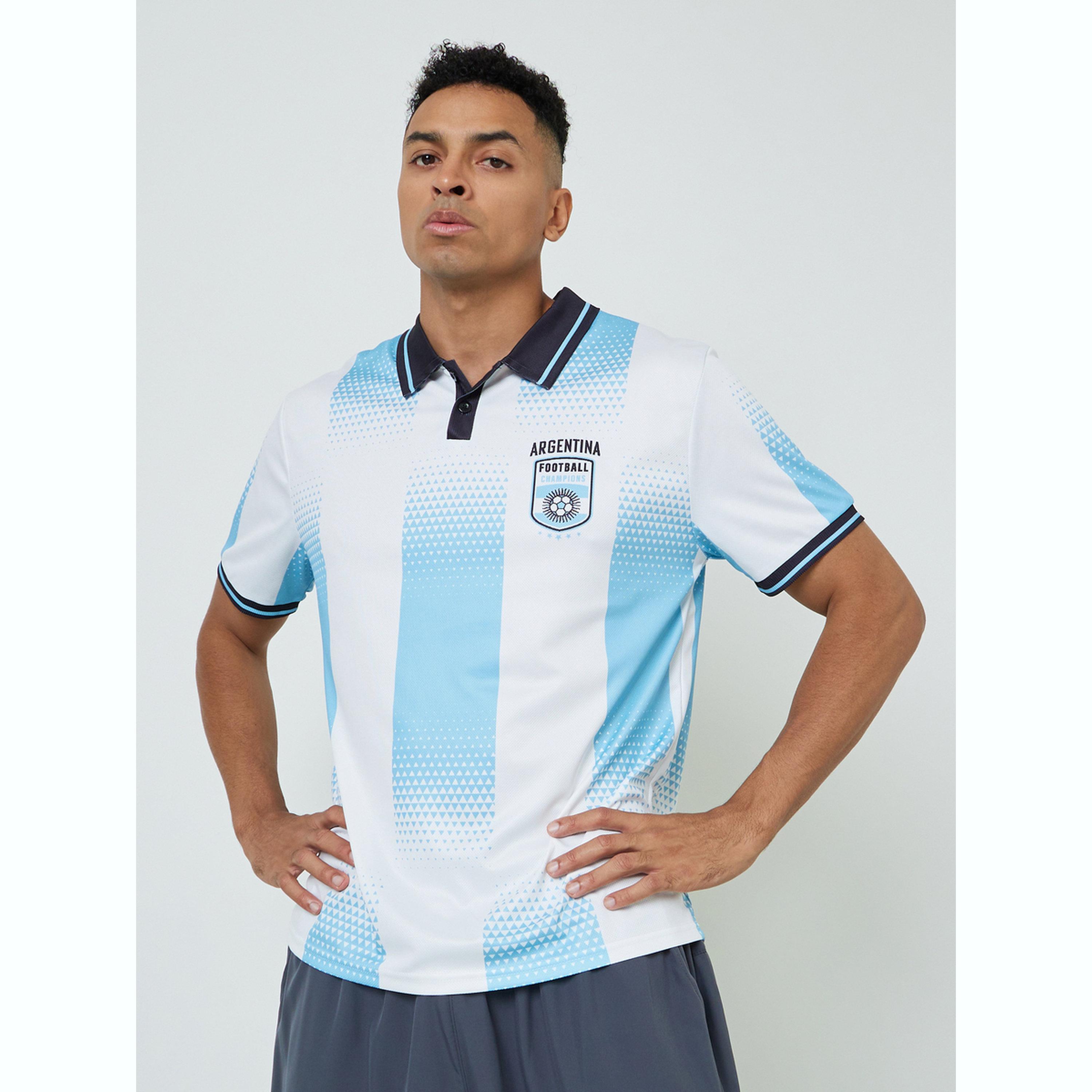 تيشيرت بولو جيرسي منتخب الأرجنتين بأكمام قصيرة للرجال-men-clothing-sportswearandactivewear-tshirtsandpolos-image-1