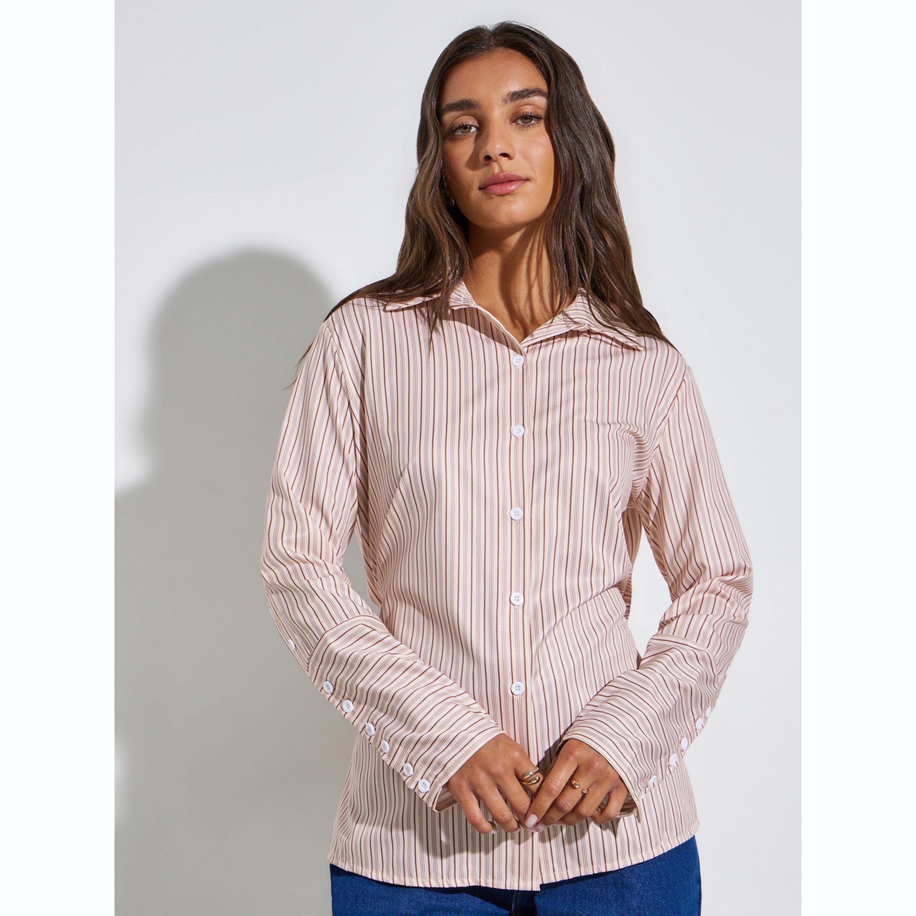 Styli Striped Long Sleeve Oversized Shirt-women-clothing-shirtsandblouses-shirts-image-3