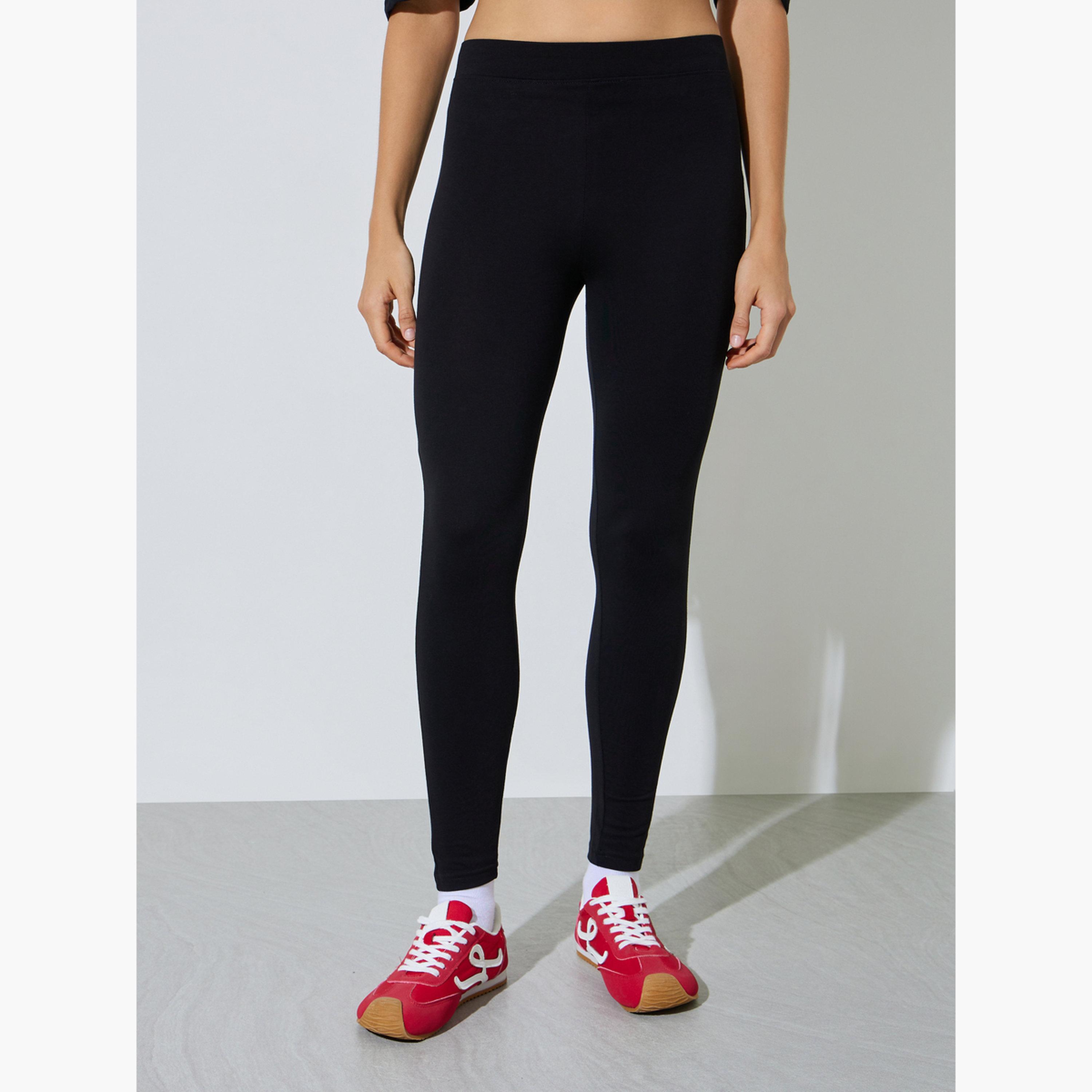 Styli Slogan Print Oversized T-Shirt and Leggings Co-Ords-women-clothing-coordsets-image-5